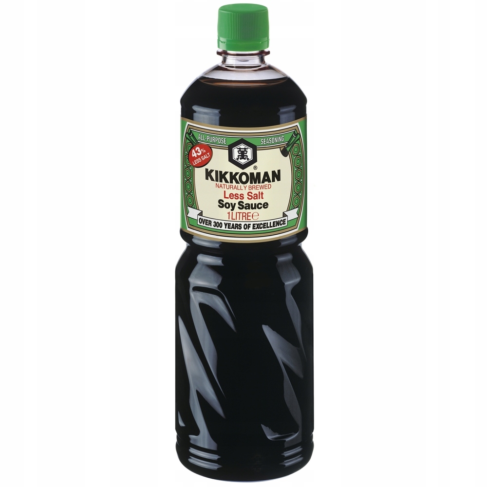 

Sos Sojowy Kikkoman mniejsza zawartość soli 1L
