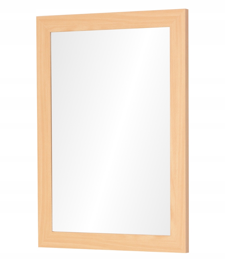 

Lustro w ramie klejonej Premium 80x80 Buk