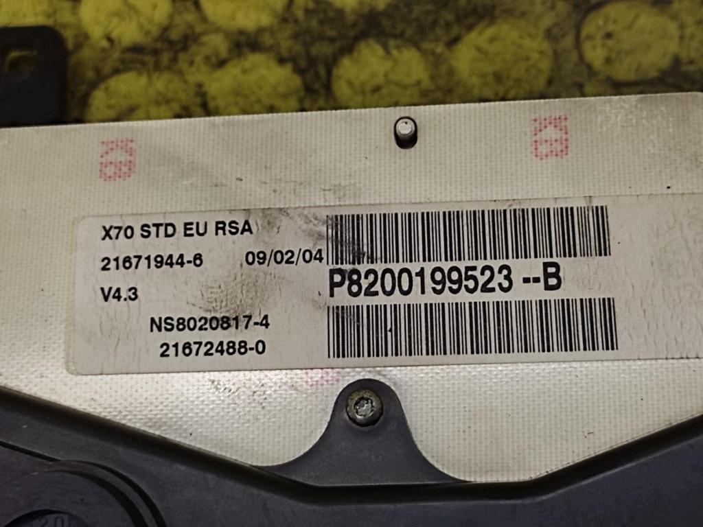 RENAULT MASTER II 2.5 D dials P8200199523B