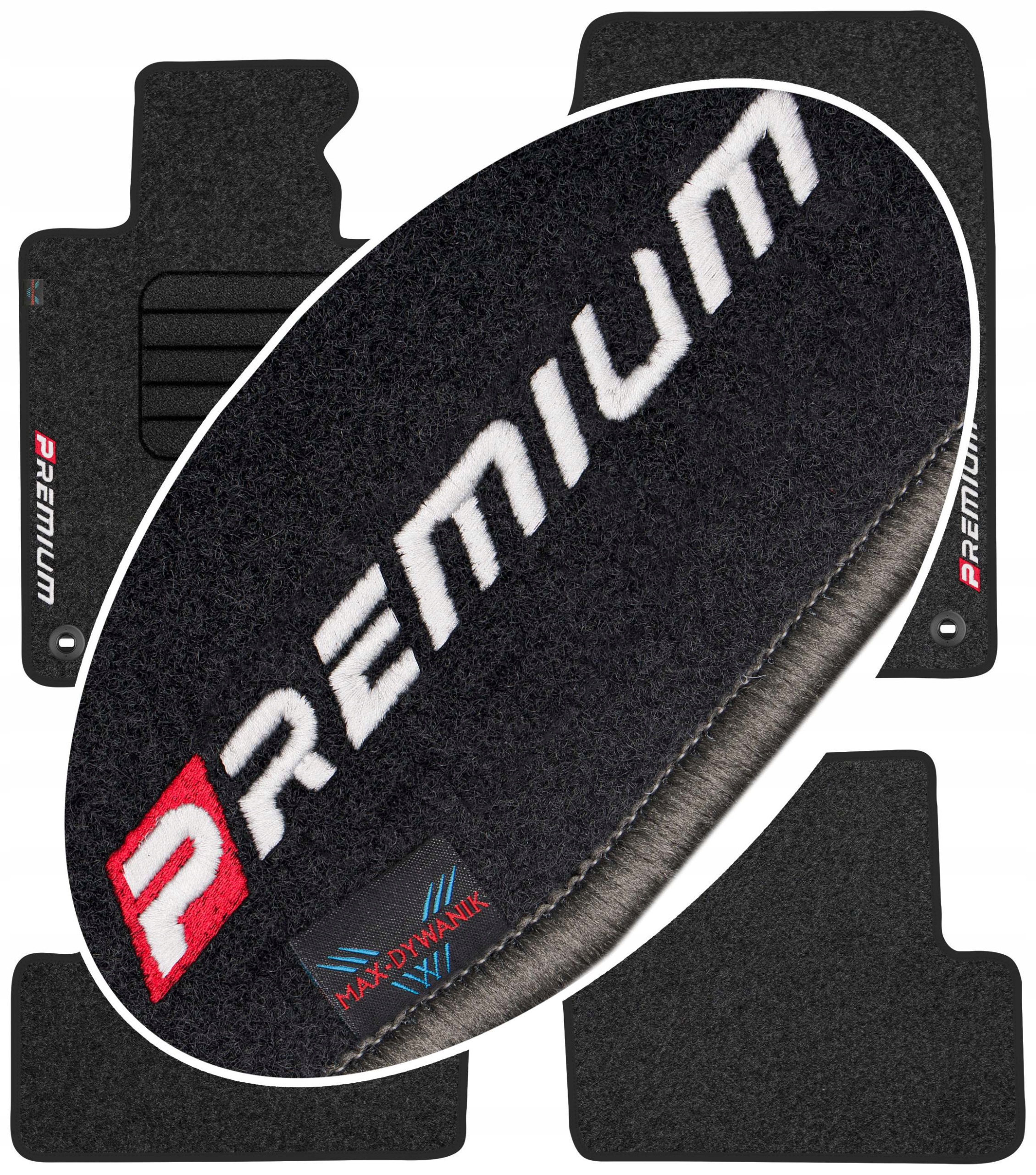 

Honda Accord VIII 2008-2011 Wycieraczki welurowe