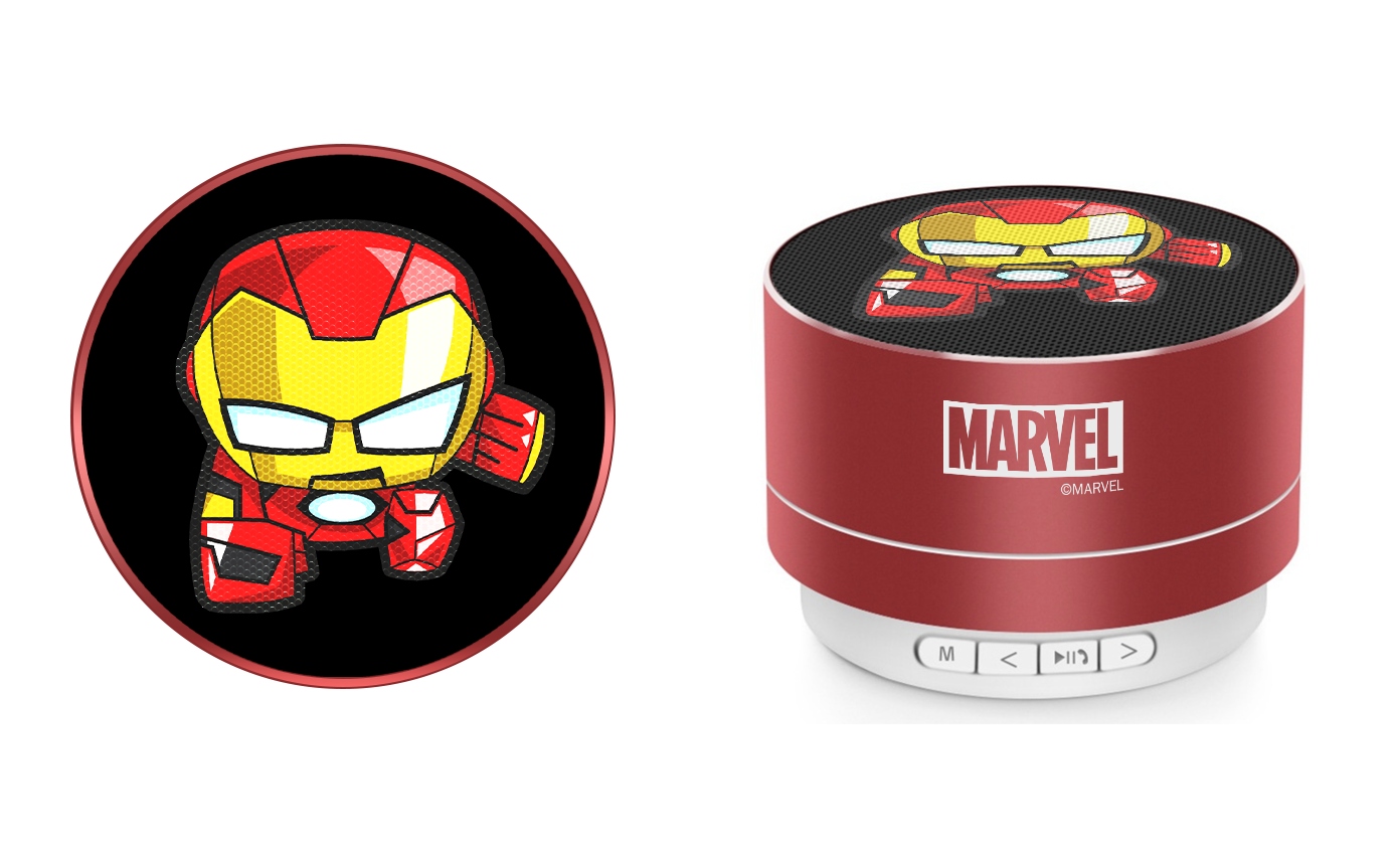 Przenośny głośnik bezprzewodowy 3W Marvel Iron Man