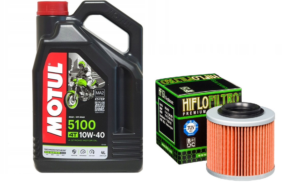 

Olej Motul 10W40 Filtr HF151 Bmw F650 Gs St 93-07