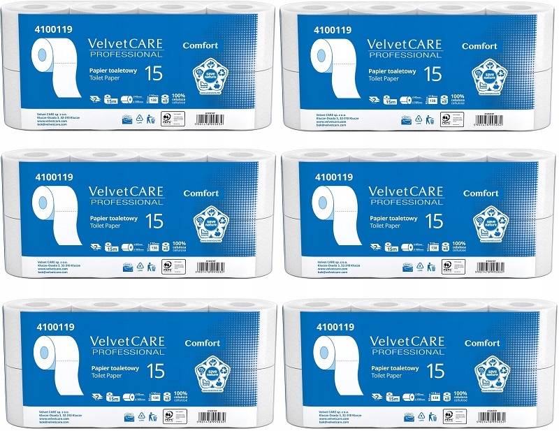 

Papier Toaletowy Velvet Care Comfort 48 sztuk