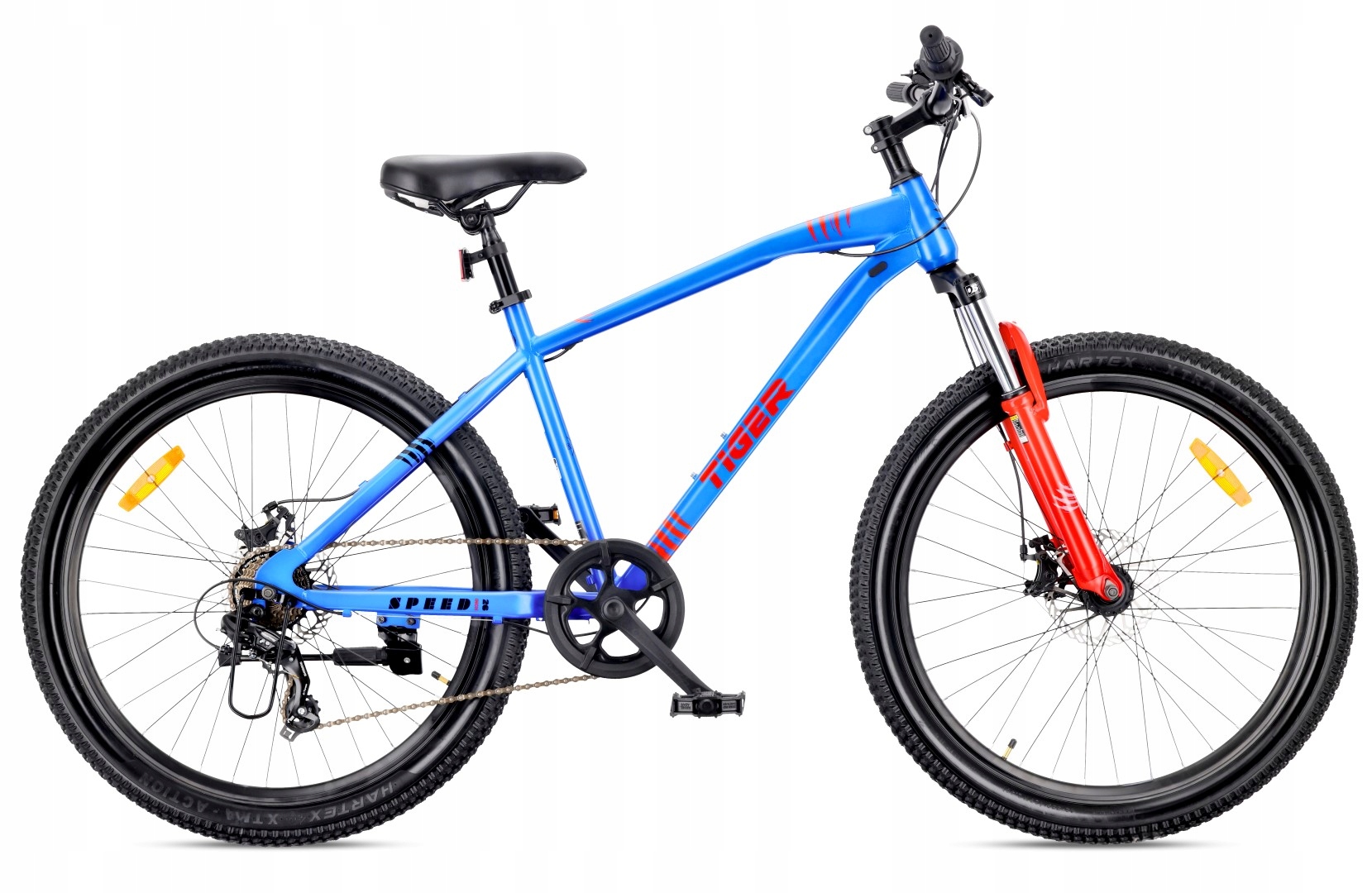 Horské kolo Mtb 26 palců Tiger Bike Shimano 7 rychlostní terénní tlumič