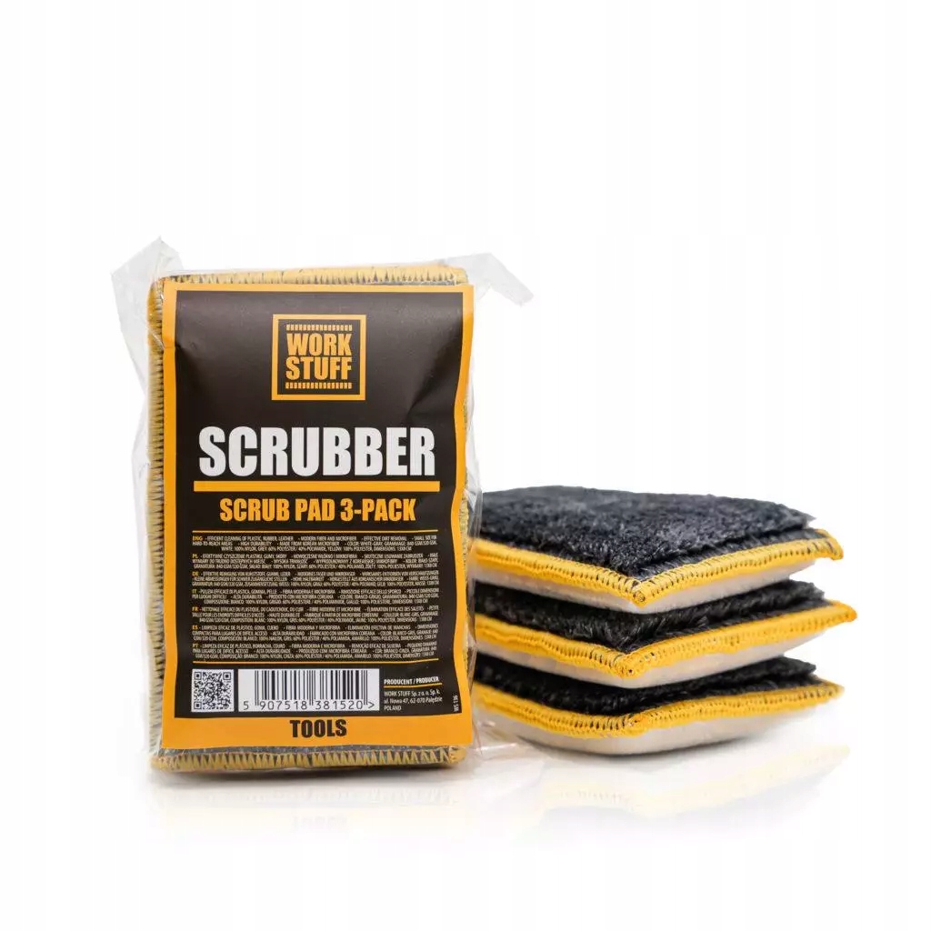 Work Stuff Scrubber - Scrub Pad 3-pack