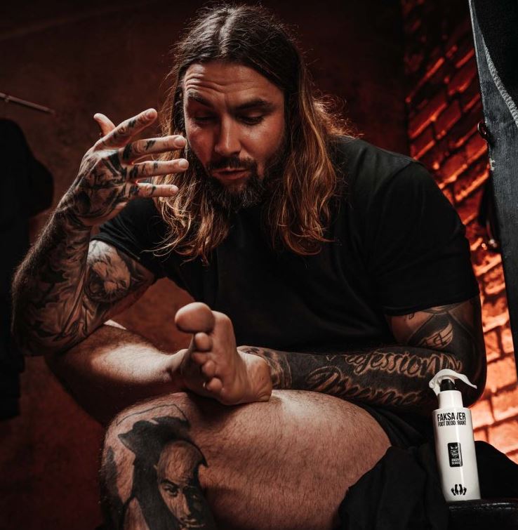 Kryzysowo Ratunkowy Dezodorant do stóp FAKSAVER Big Foot Angry Beards 50 ml Marka Angry Beards