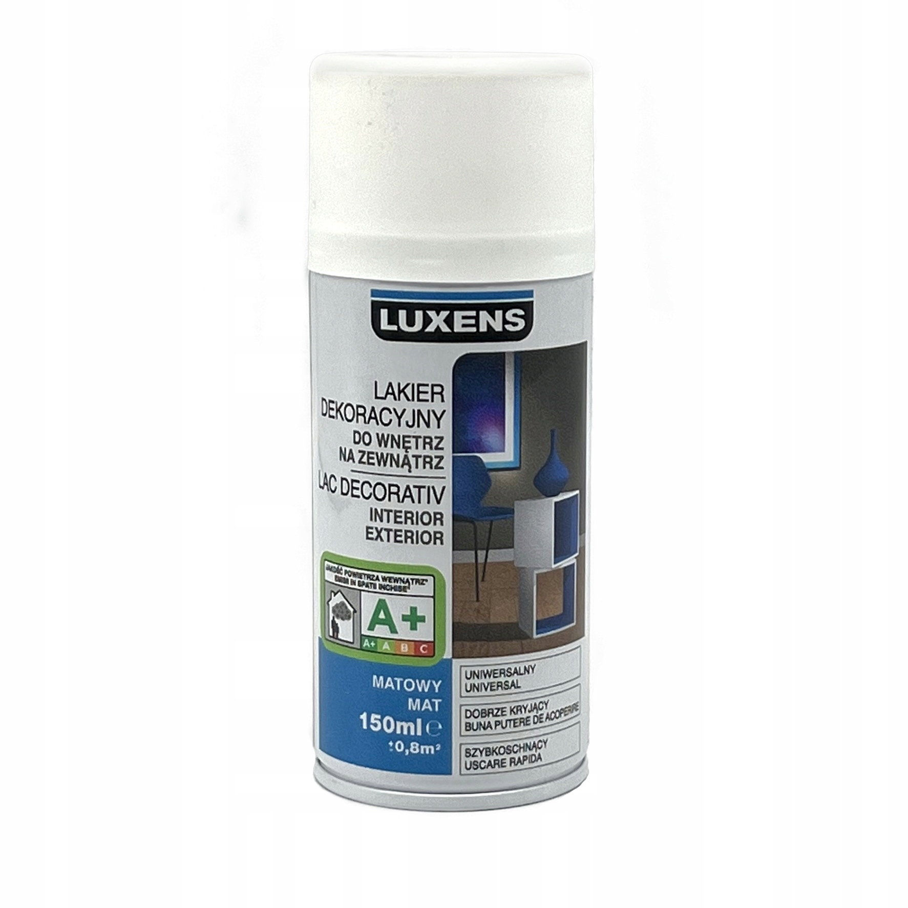 

Luxens lakier dekoracyjny biały matowy RAL9010