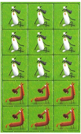 SUPERFARMER - GRA PLANSZOWA RODZINNA 6+ GRANNA Typ Podstawa