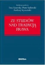 Ze Studiów Nad Tradycją Prawa
