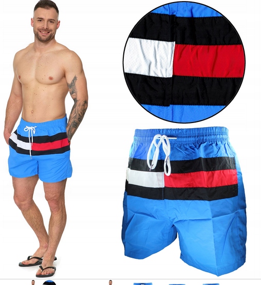 KĄPIELÓWKI SZORTY SPODENKI KĄPIELOWE NA PLAŻE NA BASEN KSZ2100-006 R.XXL