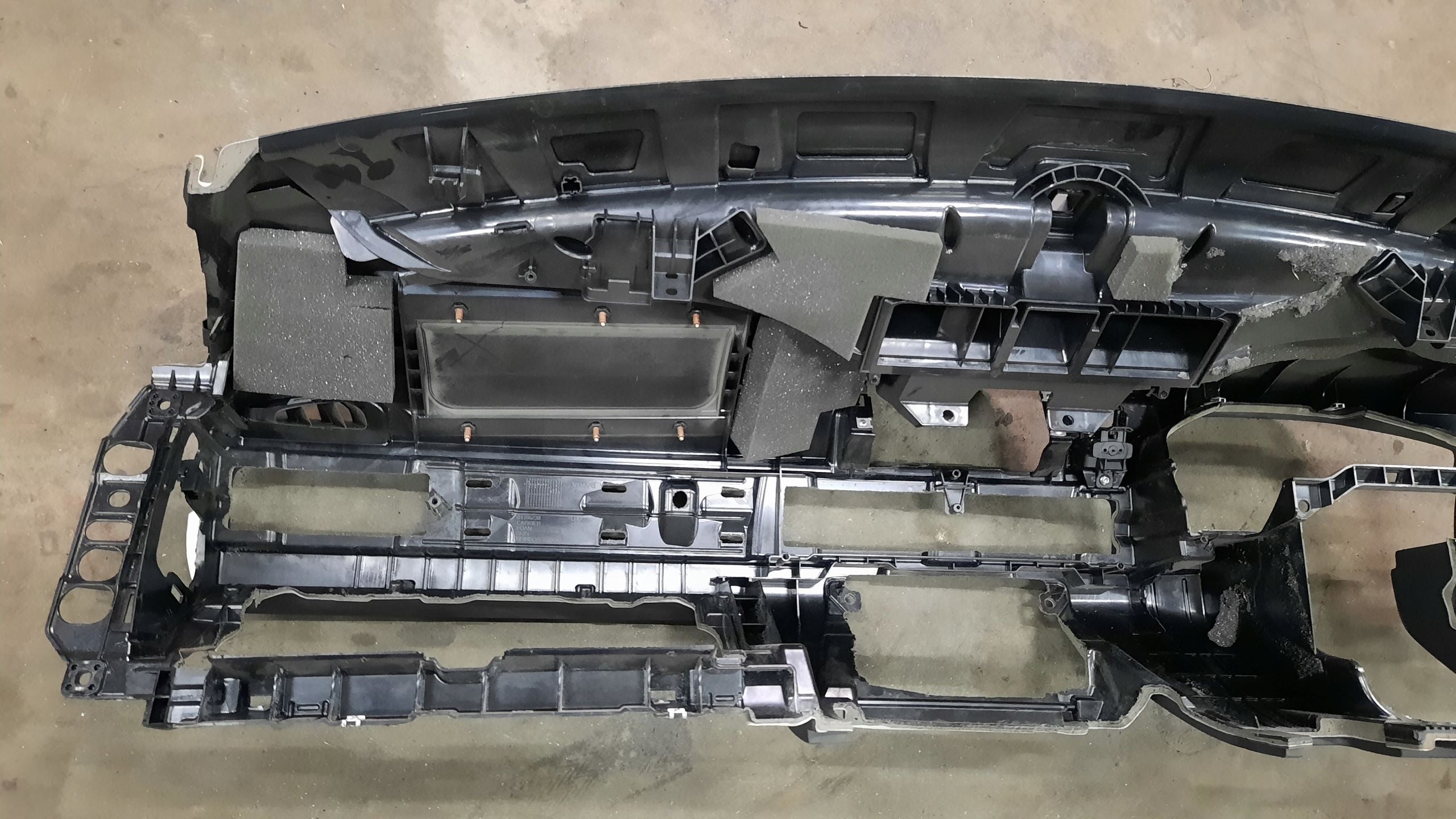 торпеда консоль volvo V70 III S80 II XC70 РЕСТАЙЛИНГ