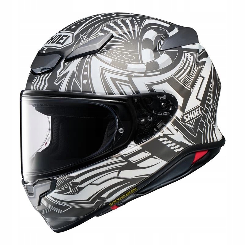 Motocyklová prilba Shoei NXR2 Beaut TC-6 šedá biela Darčeky