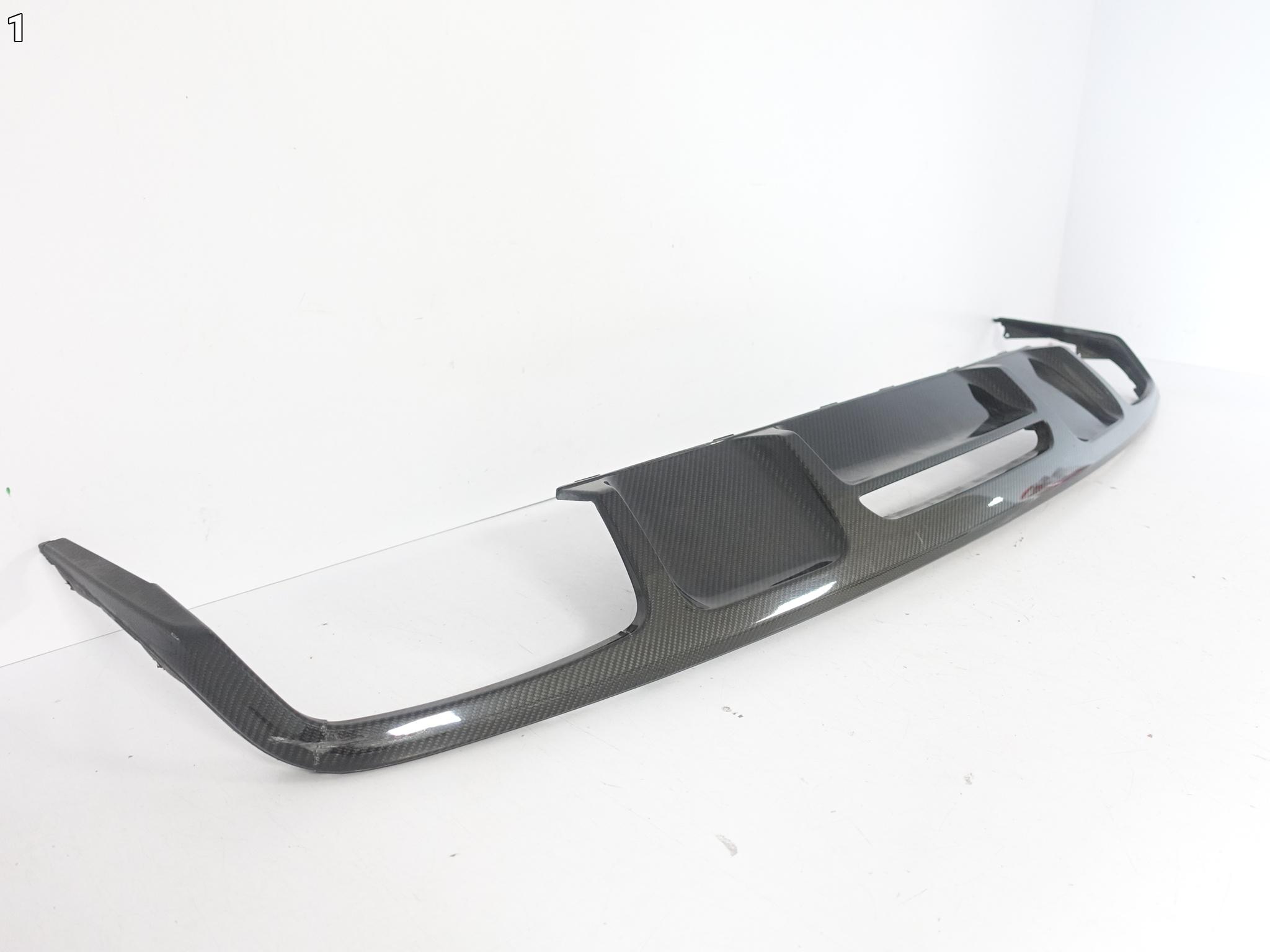 MERCEDES CLS 63 AMG C218 X218 11-18 CARBON SPOILER diffuser W bumper rear part