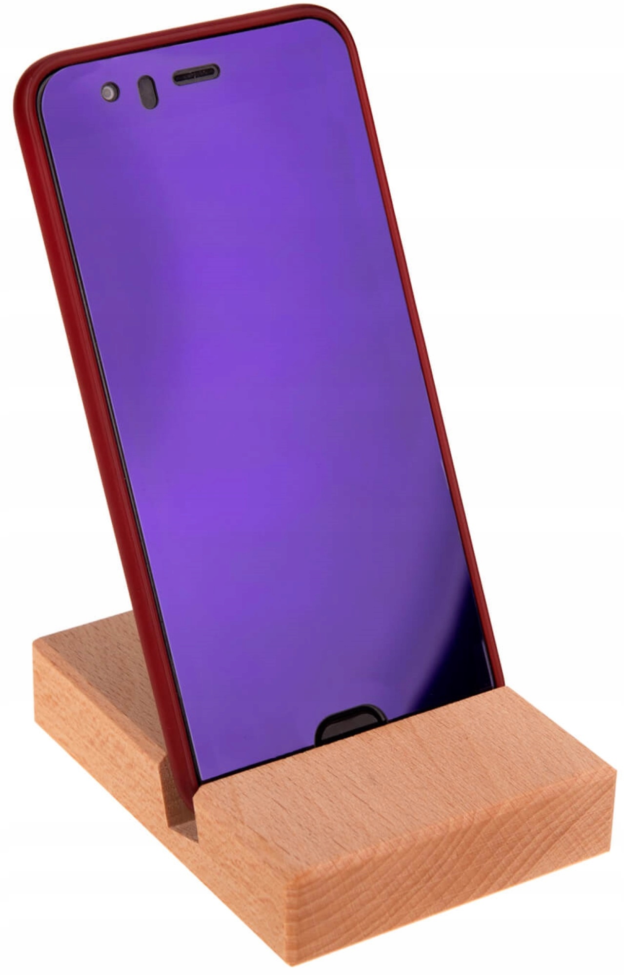 

Drewniana Podstawka Pod Telefon Stojak