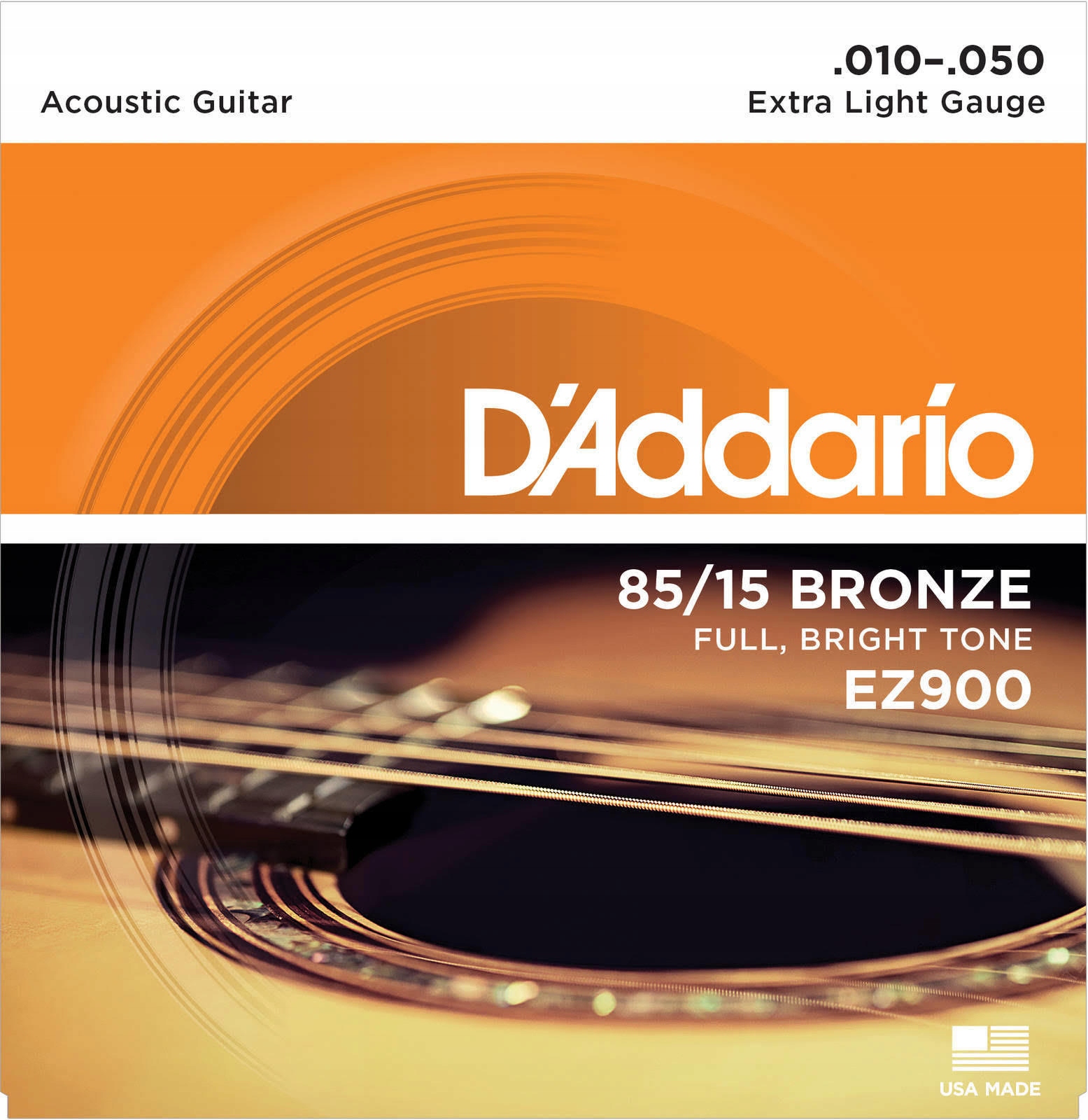 

Struny do gitary akustycznej Daddario EZ900
