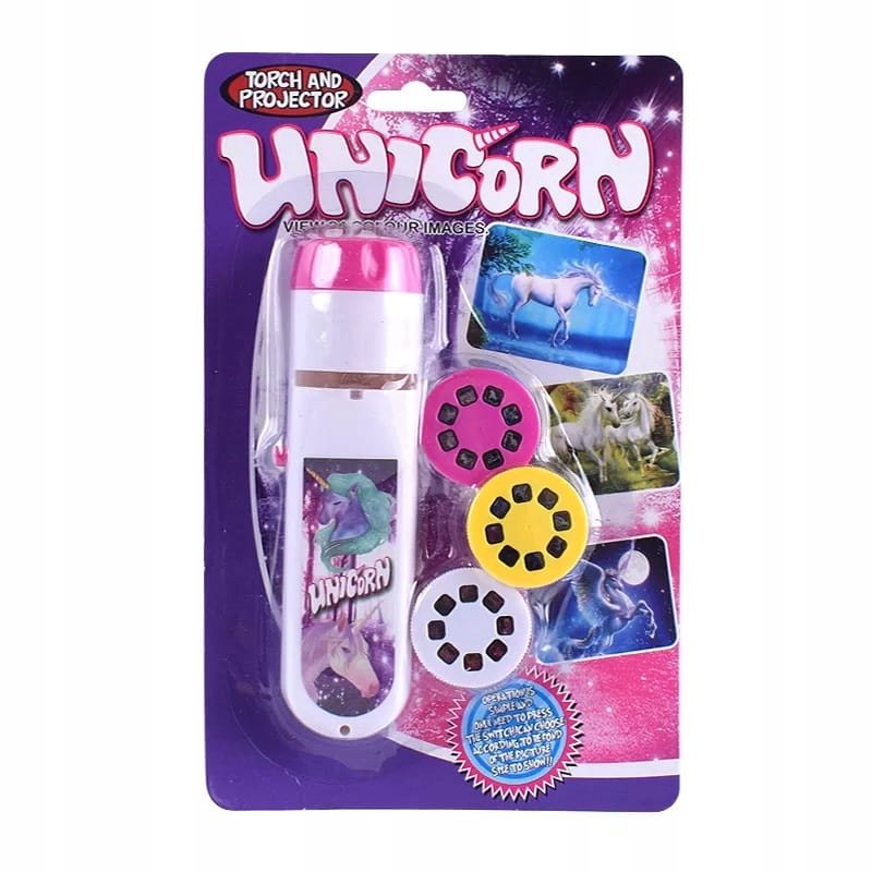 

Latarka - Projektor - 24 slajdy - Jednorożce