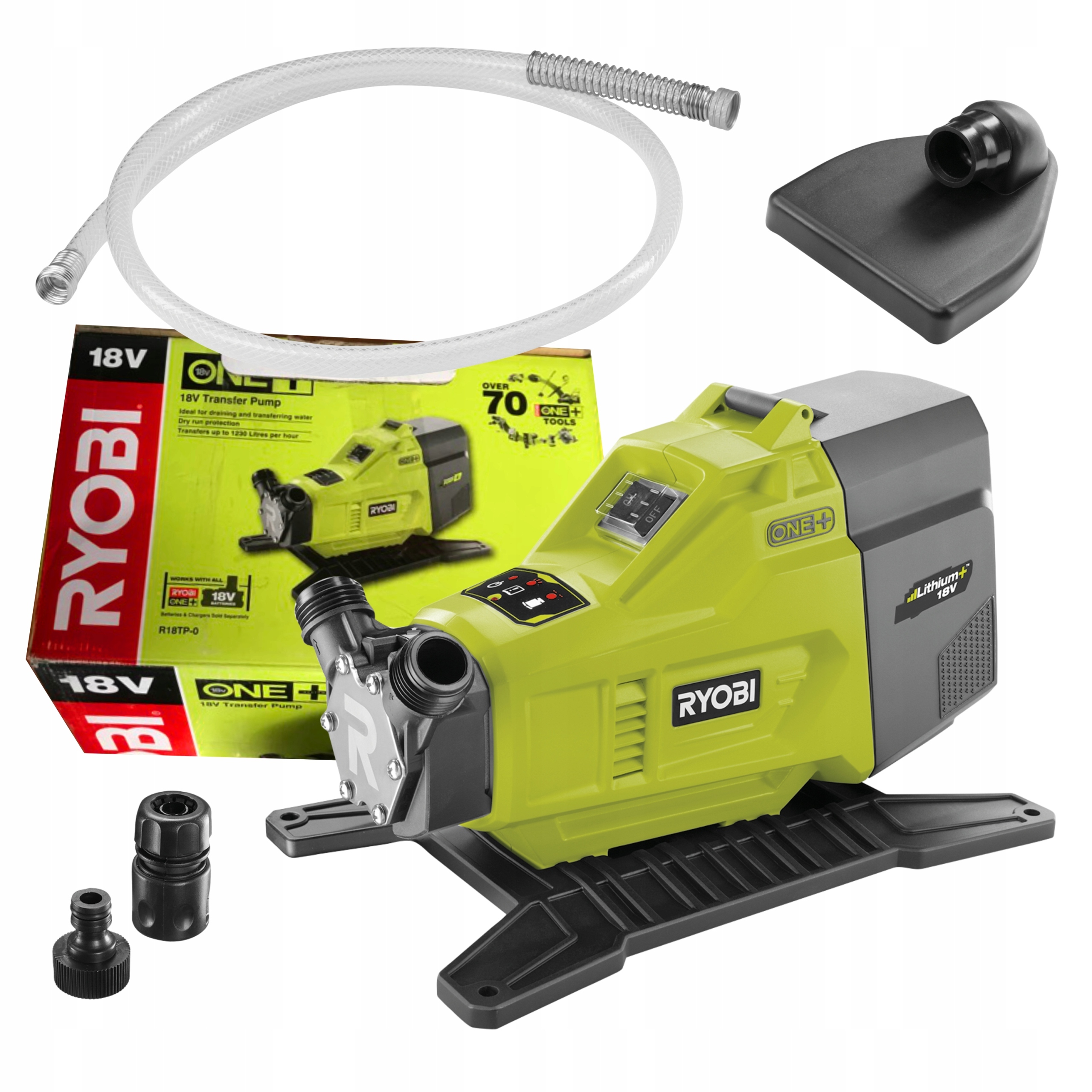 Akumulátorová Pumpa Na Vodu One+ Ryobi R 18TP-0.