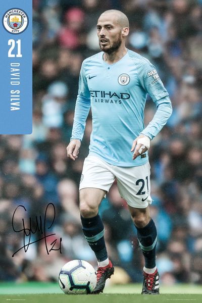 David Silva plakat 61x91cm