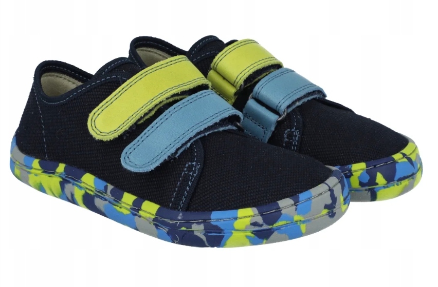 Froddo Tenisówki/ Kapcie Barefoot Canvas Blue G1700440-14 20