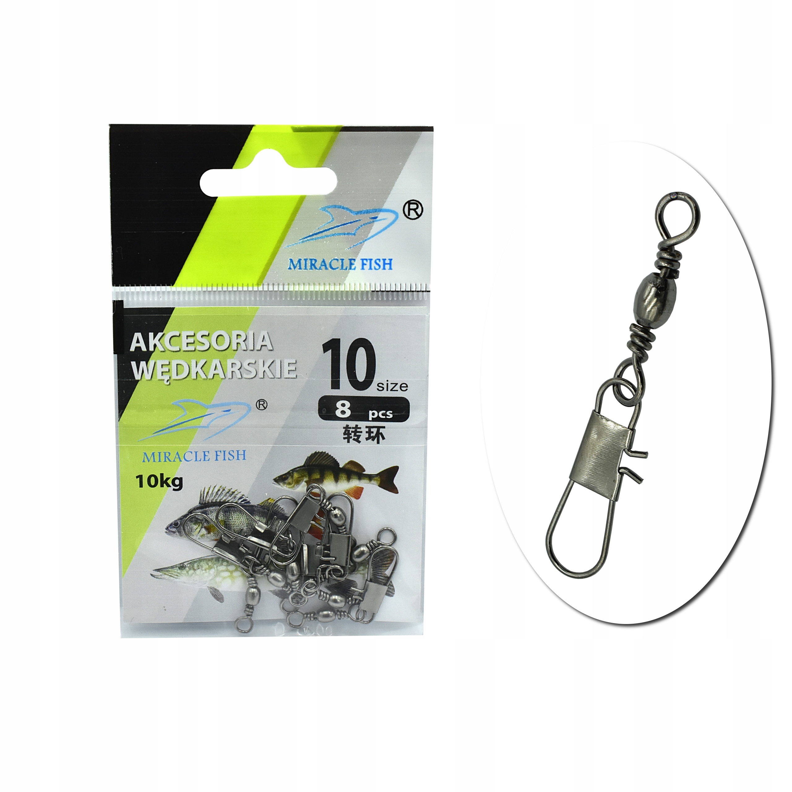 

Agrafka z Krętlikiem Krętlik Agrafka 8 szt/ r. 10