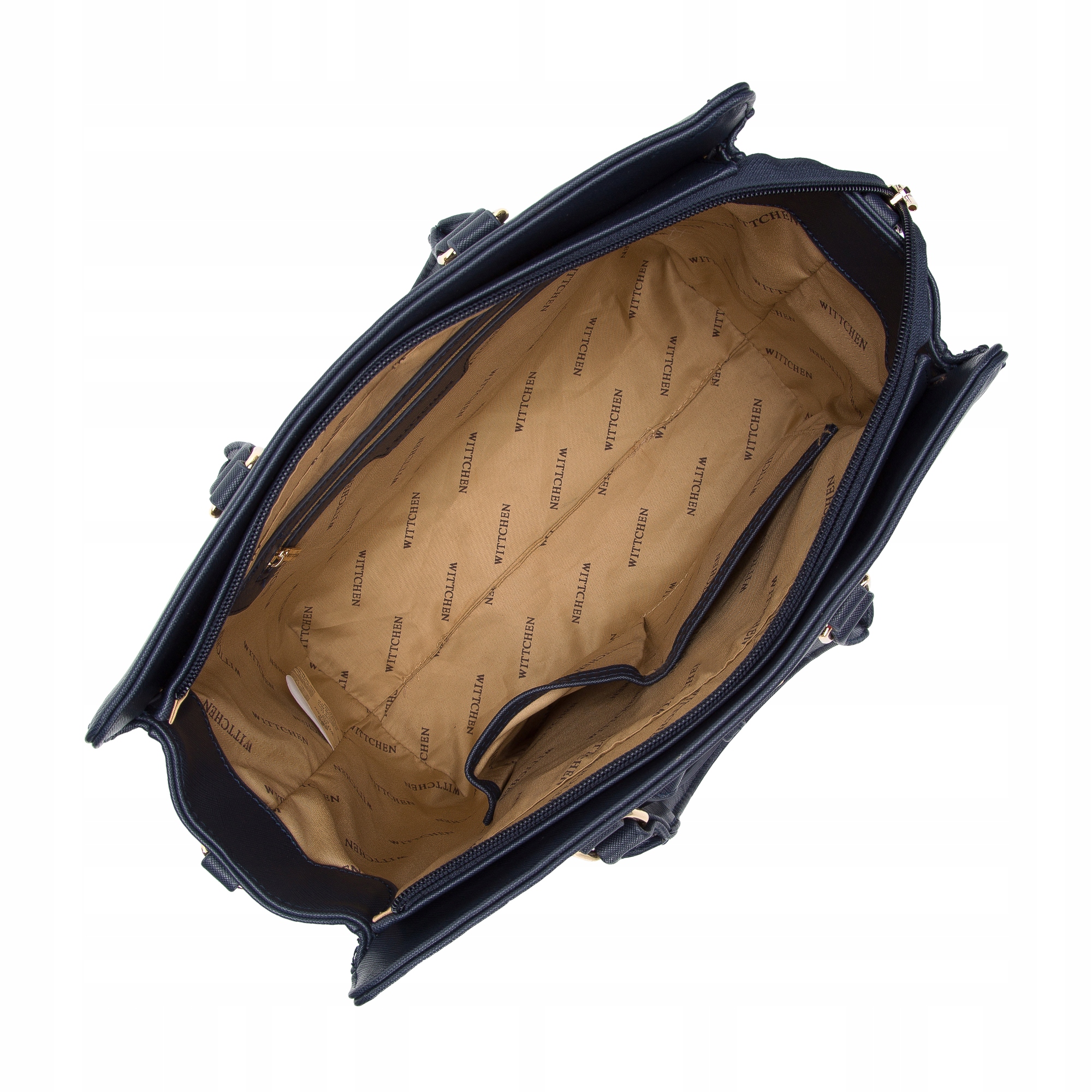 WITTCHEN torebka kuferek z ekoskóry granatowa Marka WITTCHEN