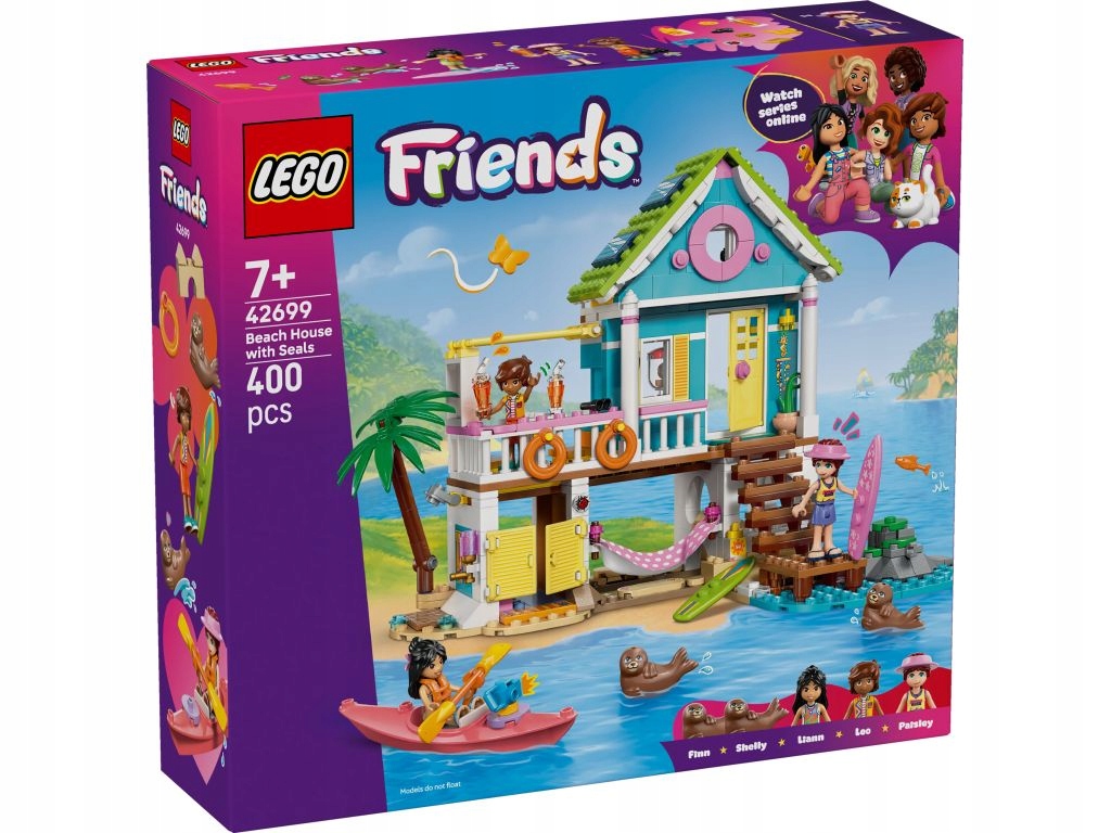 Lego 42699 Friends Domeček na pláži s tuleni