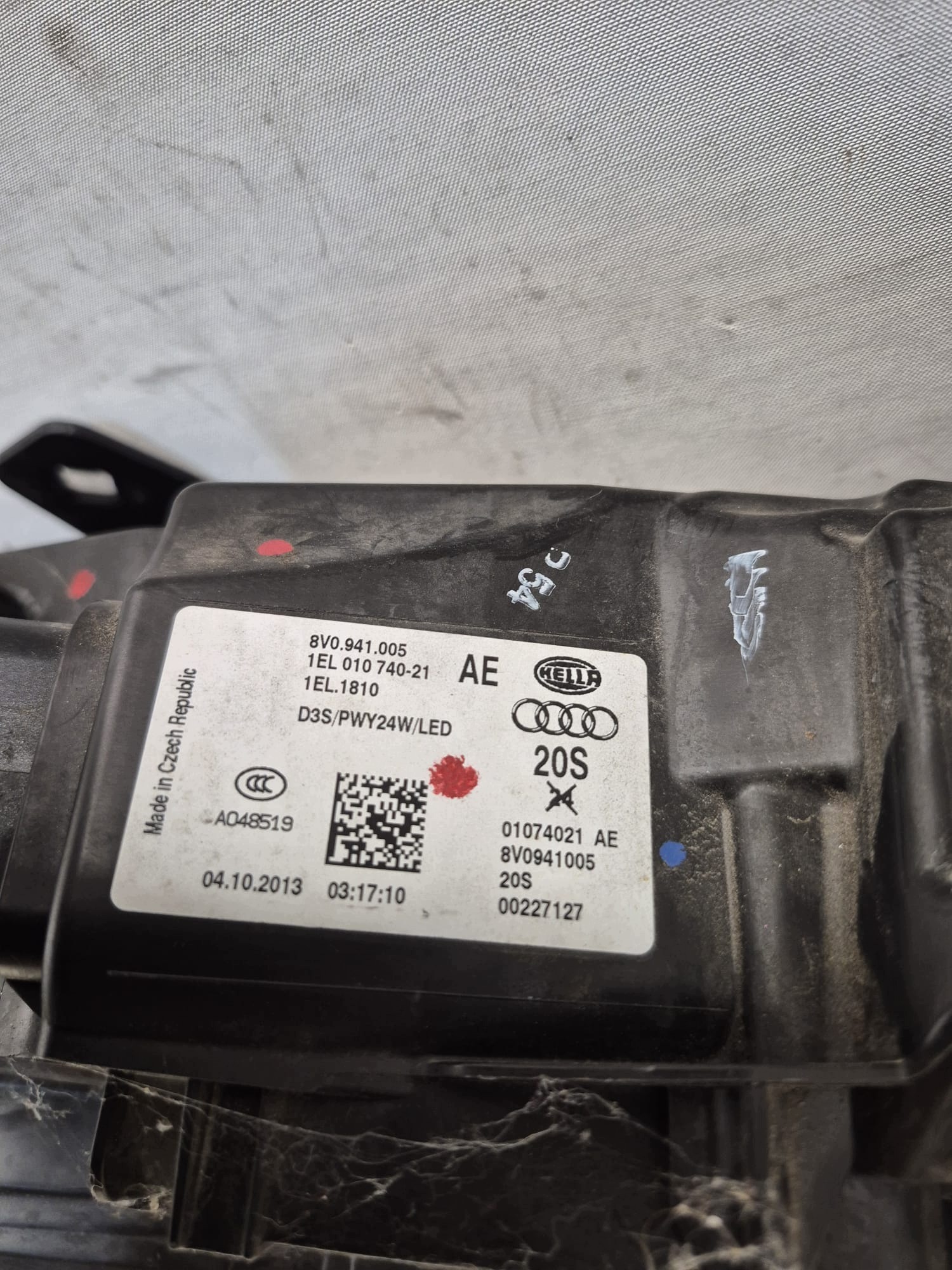 AUDI A3 8V 12-16 light left front front XENON 8V0941005