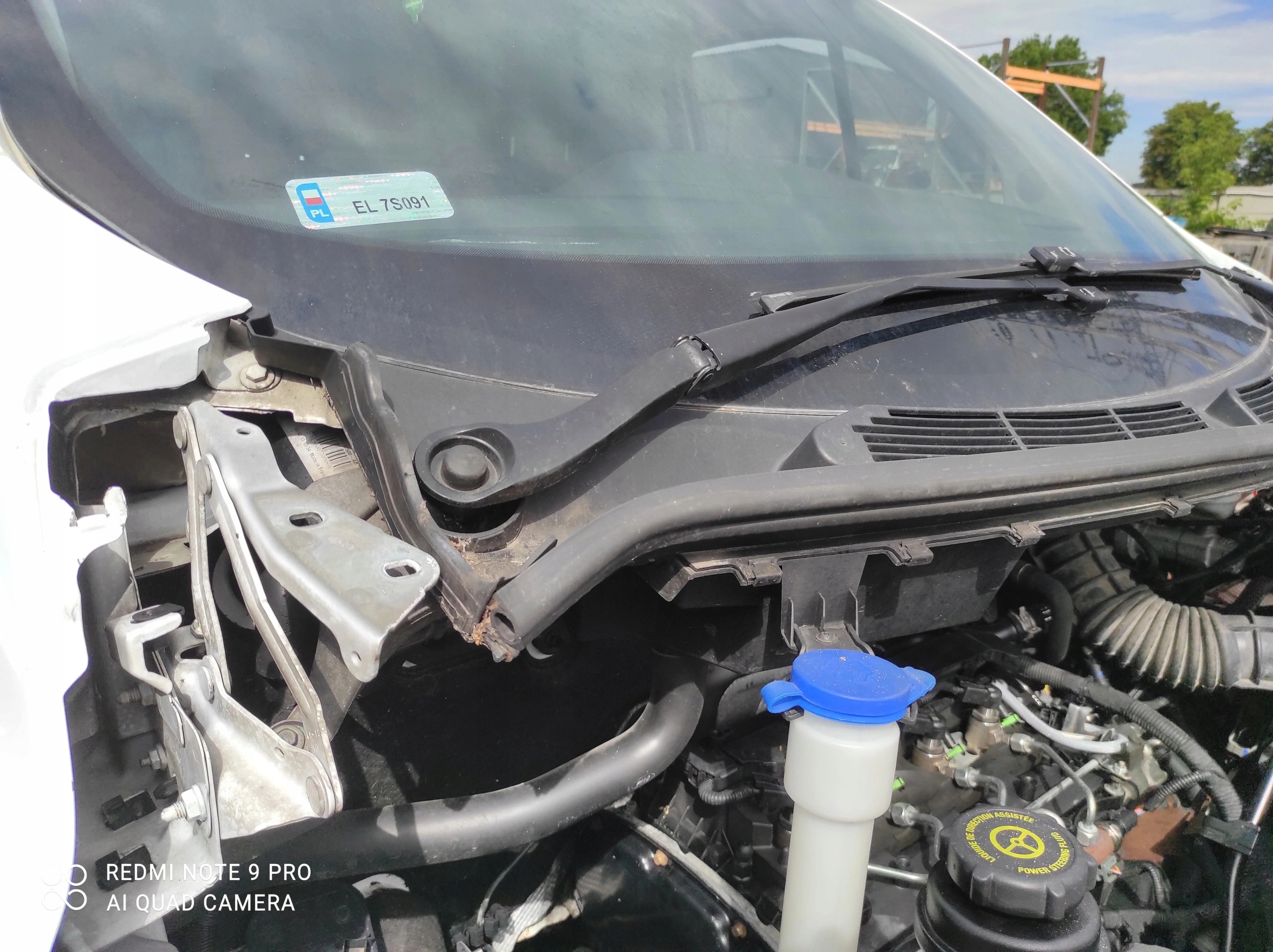 PODSZYBIE KOMPLETNE GÓRNE EUROPA FORD TRANSIT CUSTOM I 2012-2016 Wersja Europejska