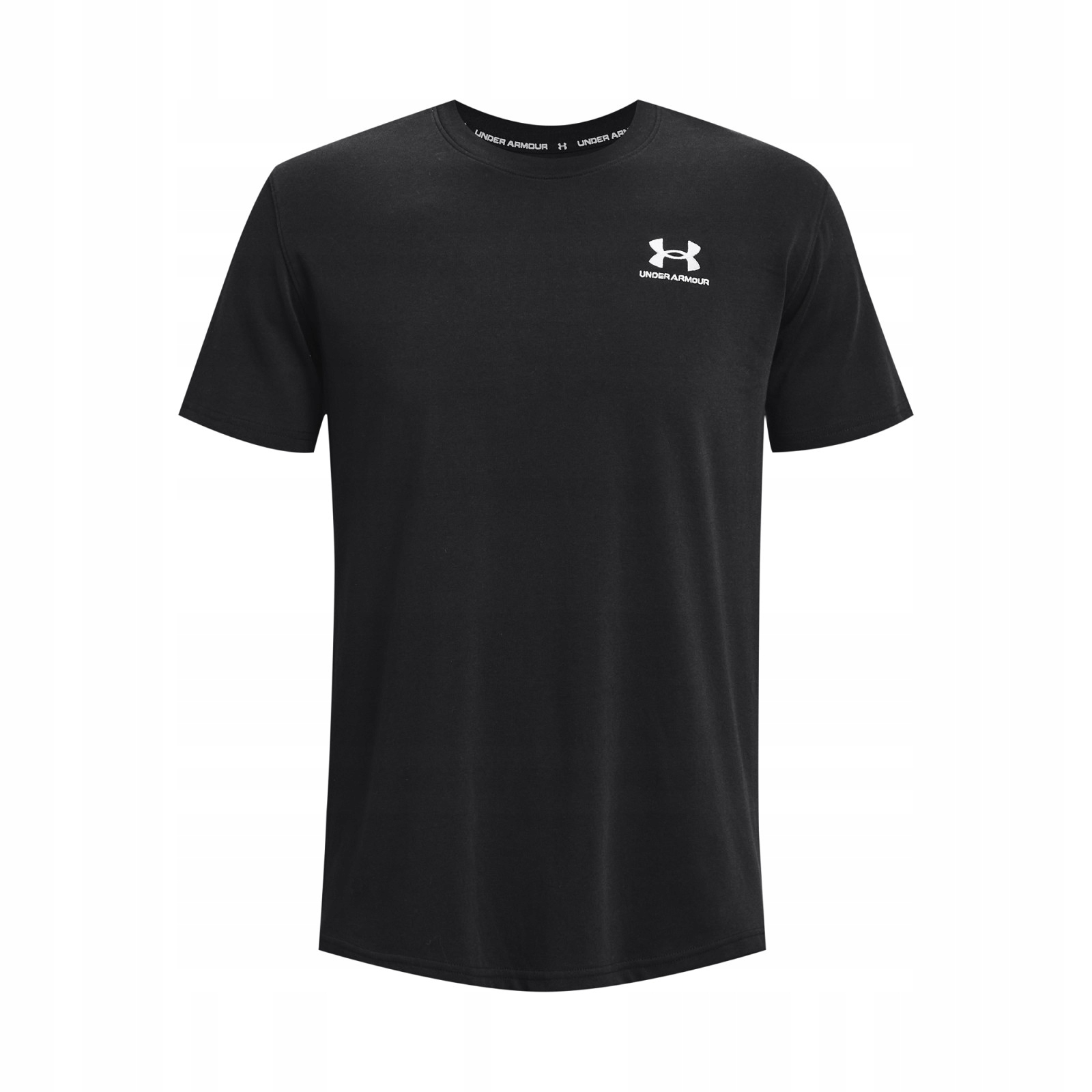 Under Armour Tričko Ua Logo Emb Heavyweight Ss-blk černá
