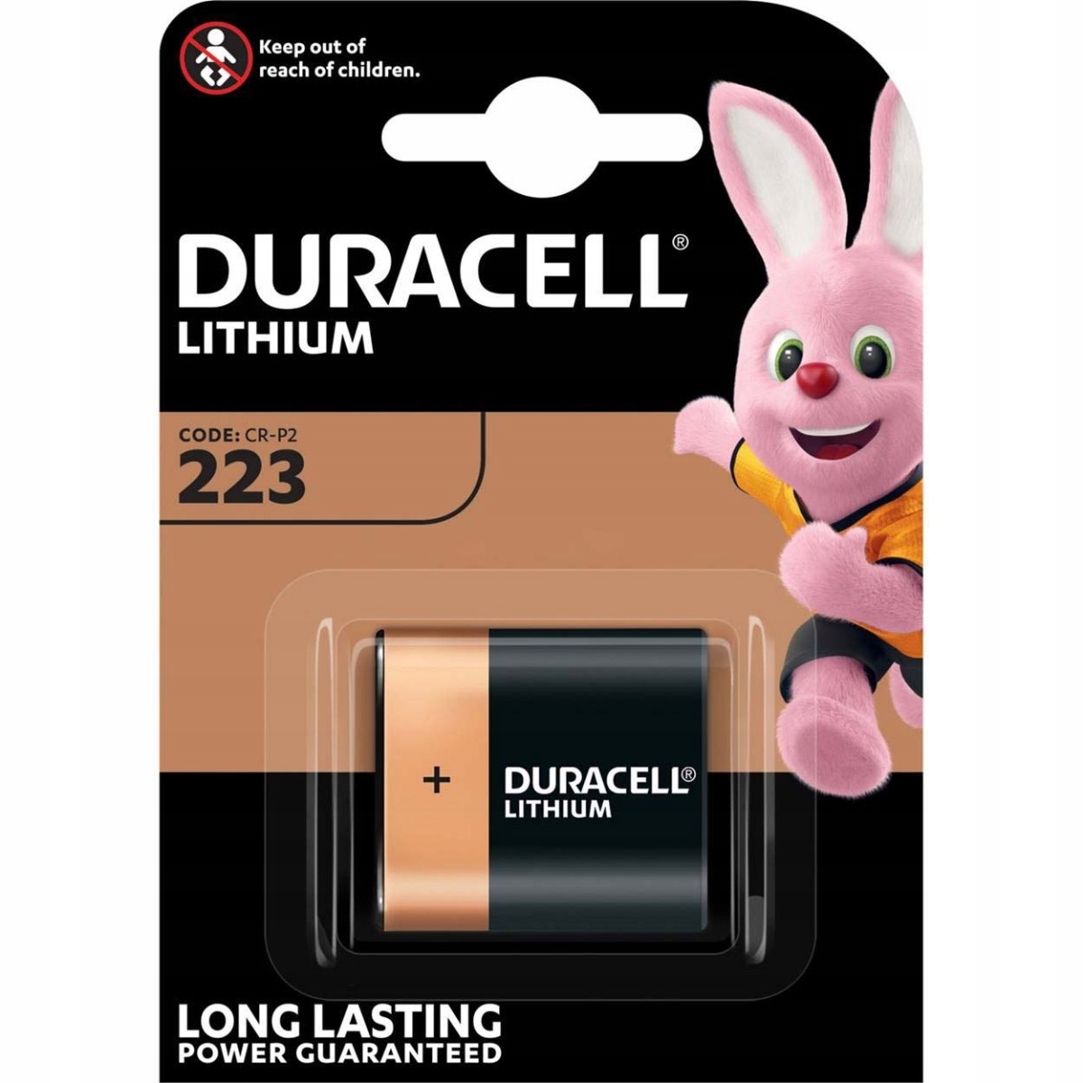 

Bateria litowa Duracell CRP2 DL223 CR-P2 6V 1szt.