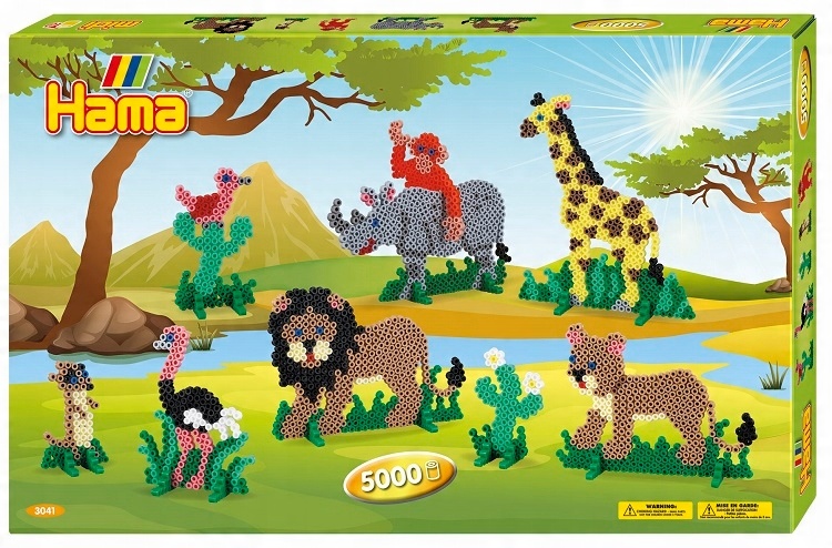 

Hama MIDI 3041 Koraliki Do Prasowania Safari 5000