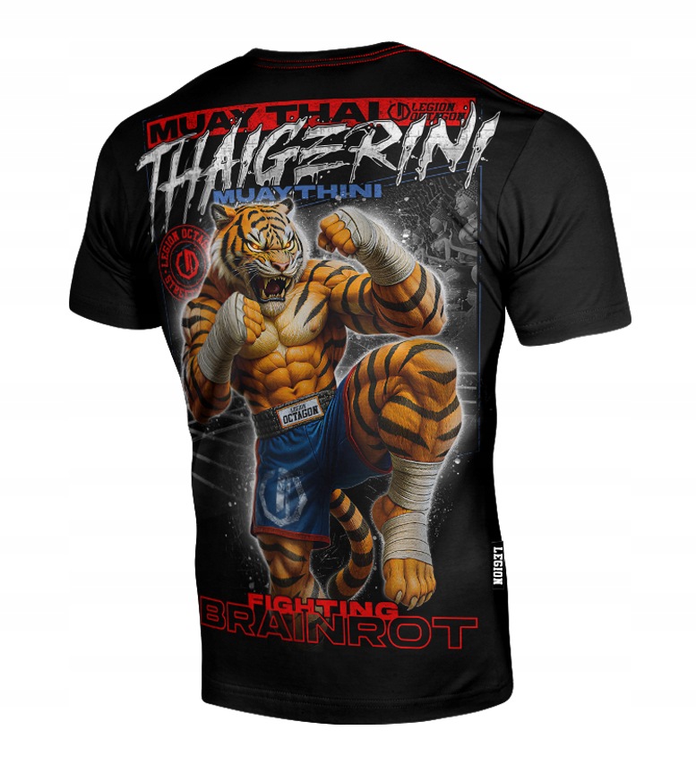 Octagon Tričko Tričko Legion Brain Rot Thaigerini Muaythini L