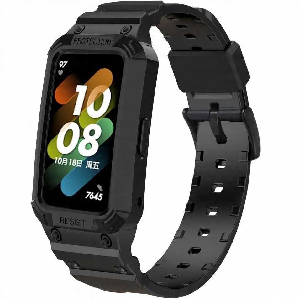

Silikonowy Pasek Opaska Z Etui Do Huawei Band 6