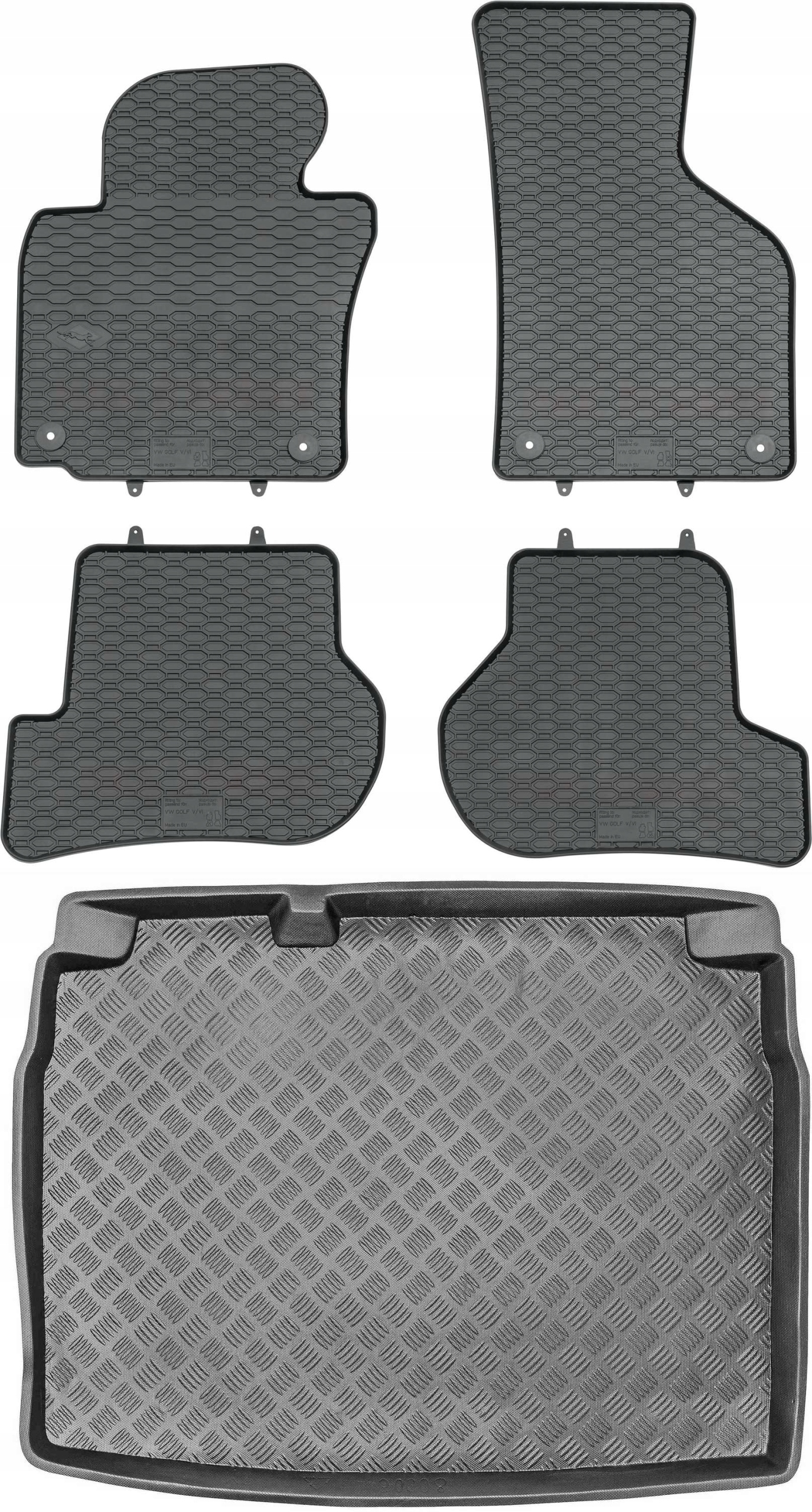 Volkswagen Golf V Hatchback od roku 2003-2009 Sada Koberce batožinový priestor
