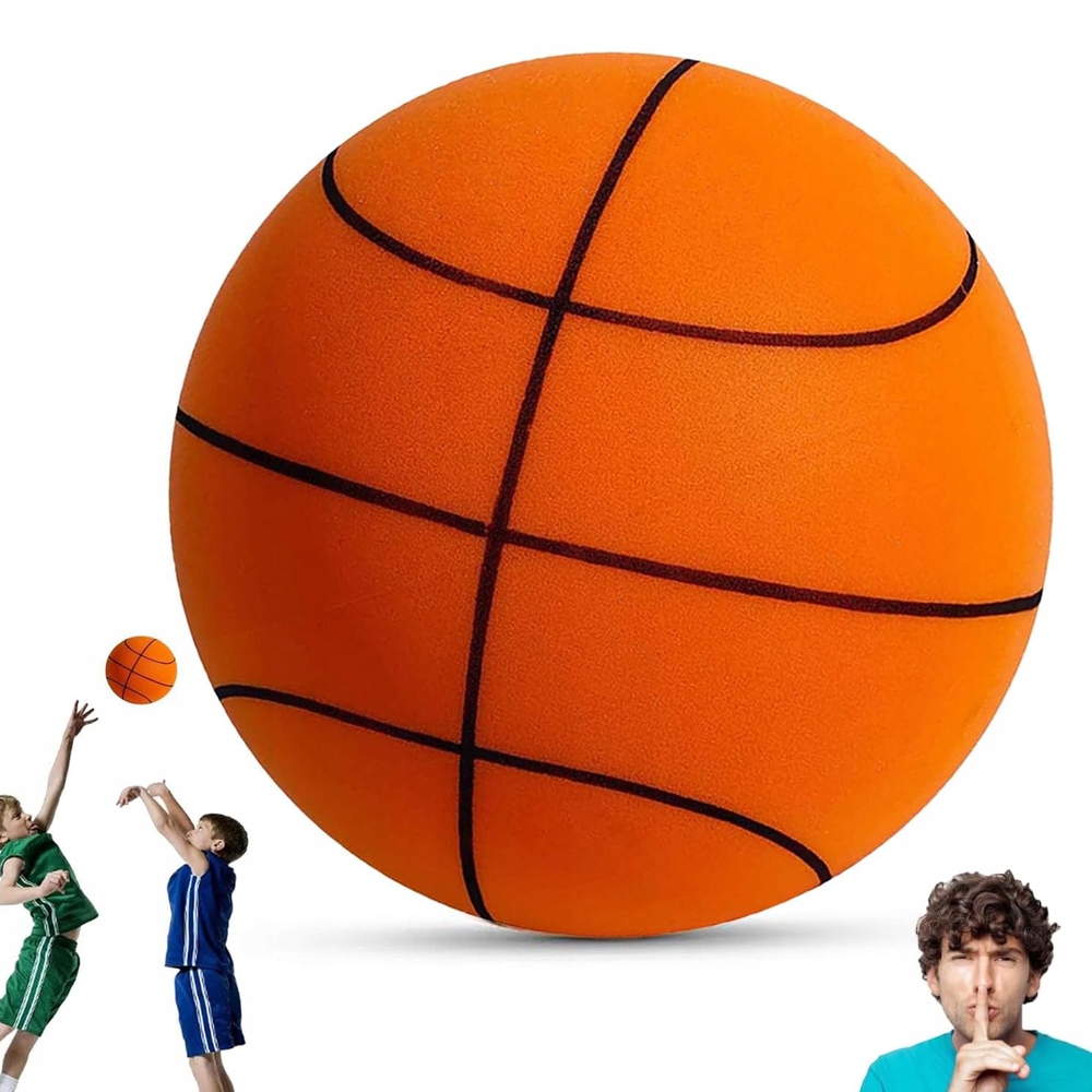 Cicha Piłka Do Koszykówki 24CM Piankowa Piłka Treningowa W Pomieszczeniach