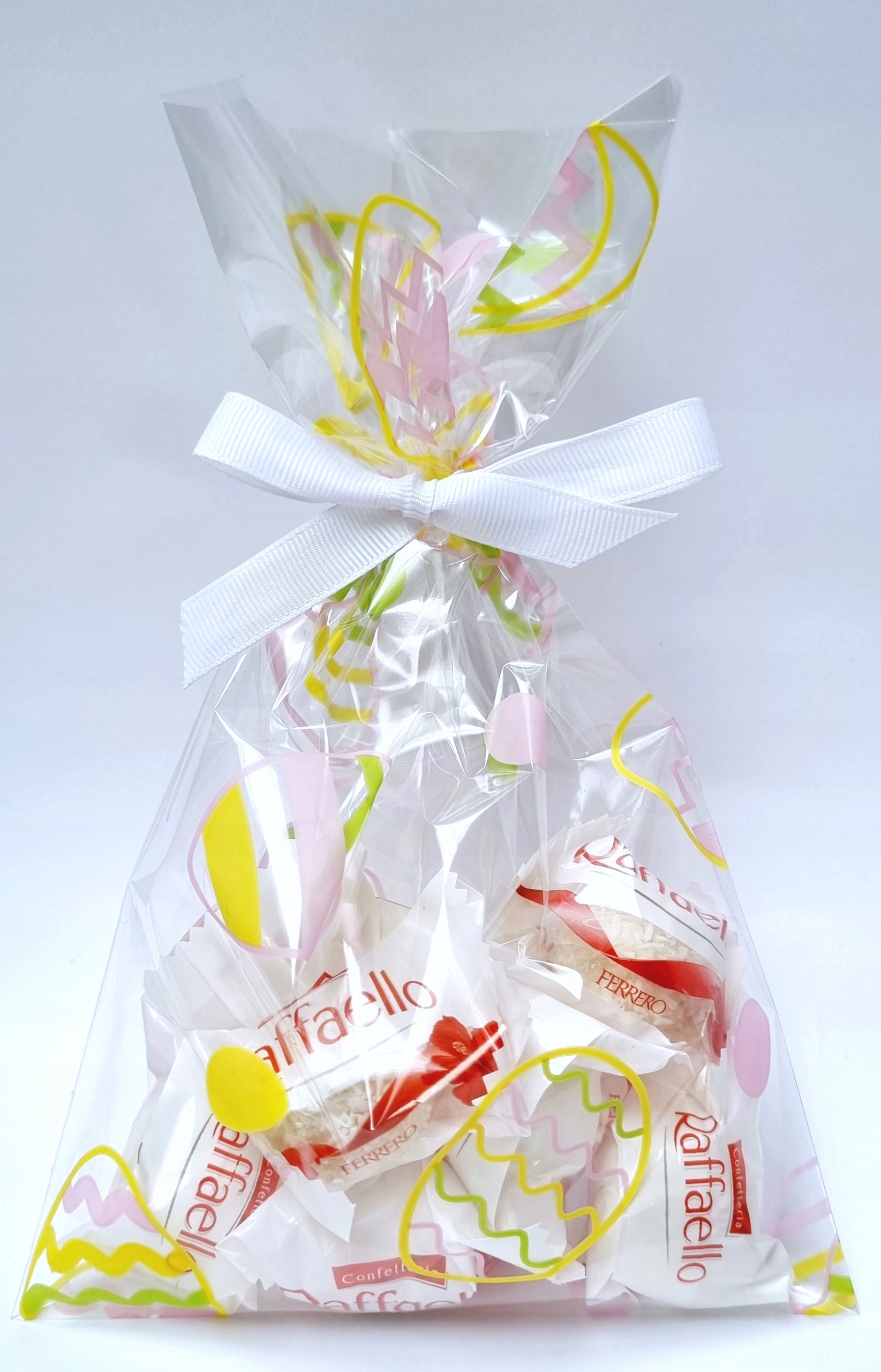 Torebki WORECZKI celofanowe foliowe prezenty WIELKANOC PISANKI 15x25 10 szt Szerokość produktu 15 cm