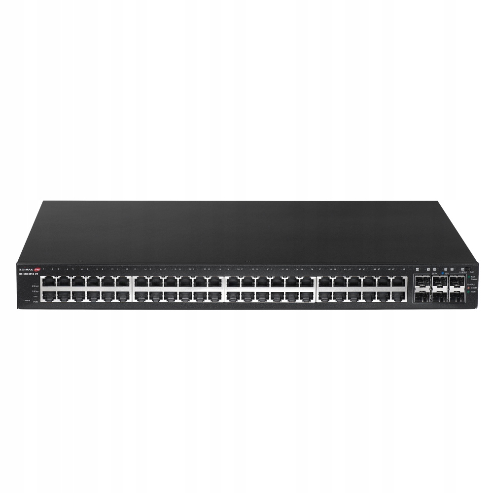 Switch Edimax GS-5654PLX V2 54 porty PoE+ RJ45/SFP+ 10 GbE