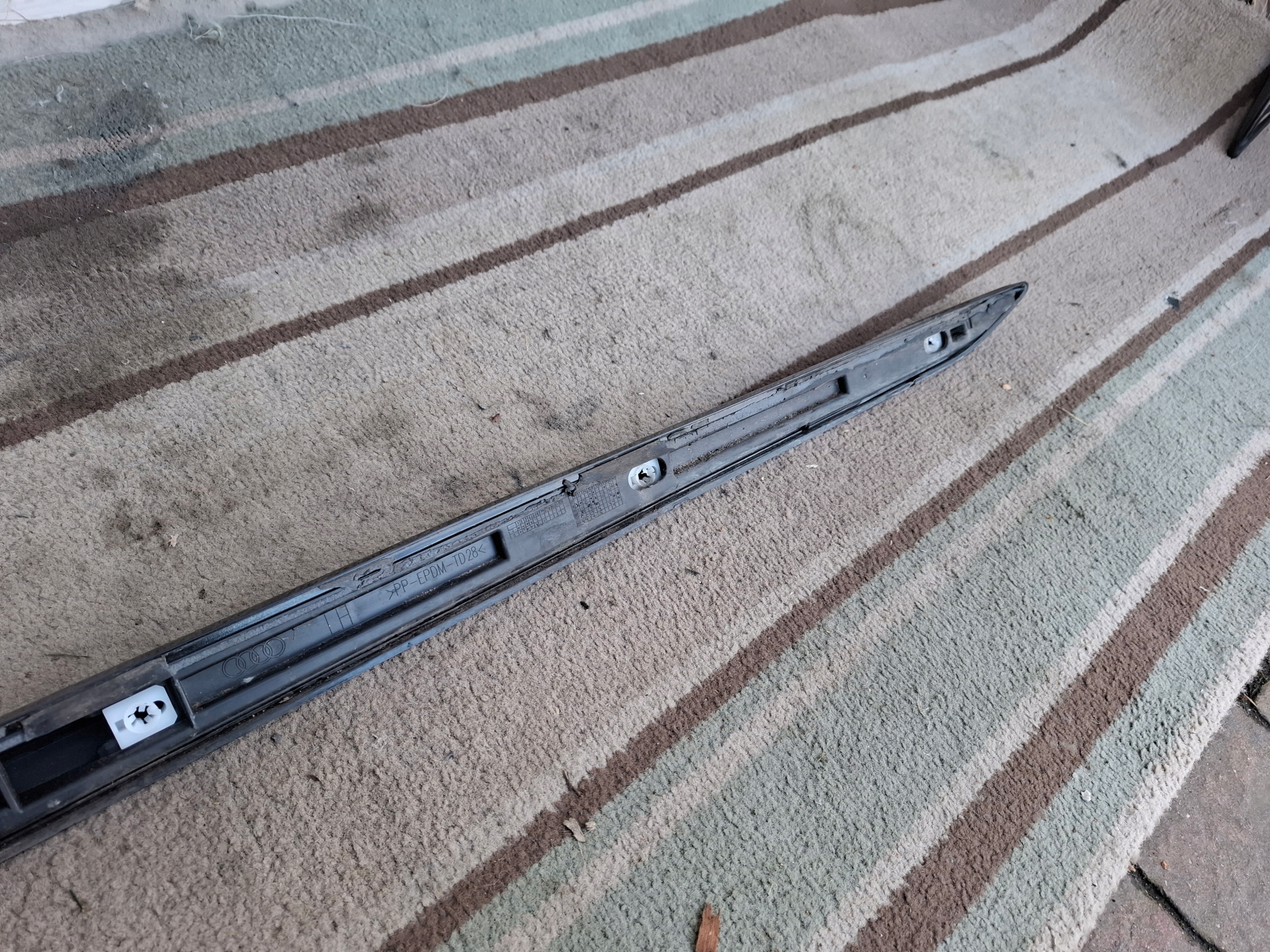 threshold left moulding threshold left AUDI A1 81A S-LINE 17-23rok 82A853931A LY9T
