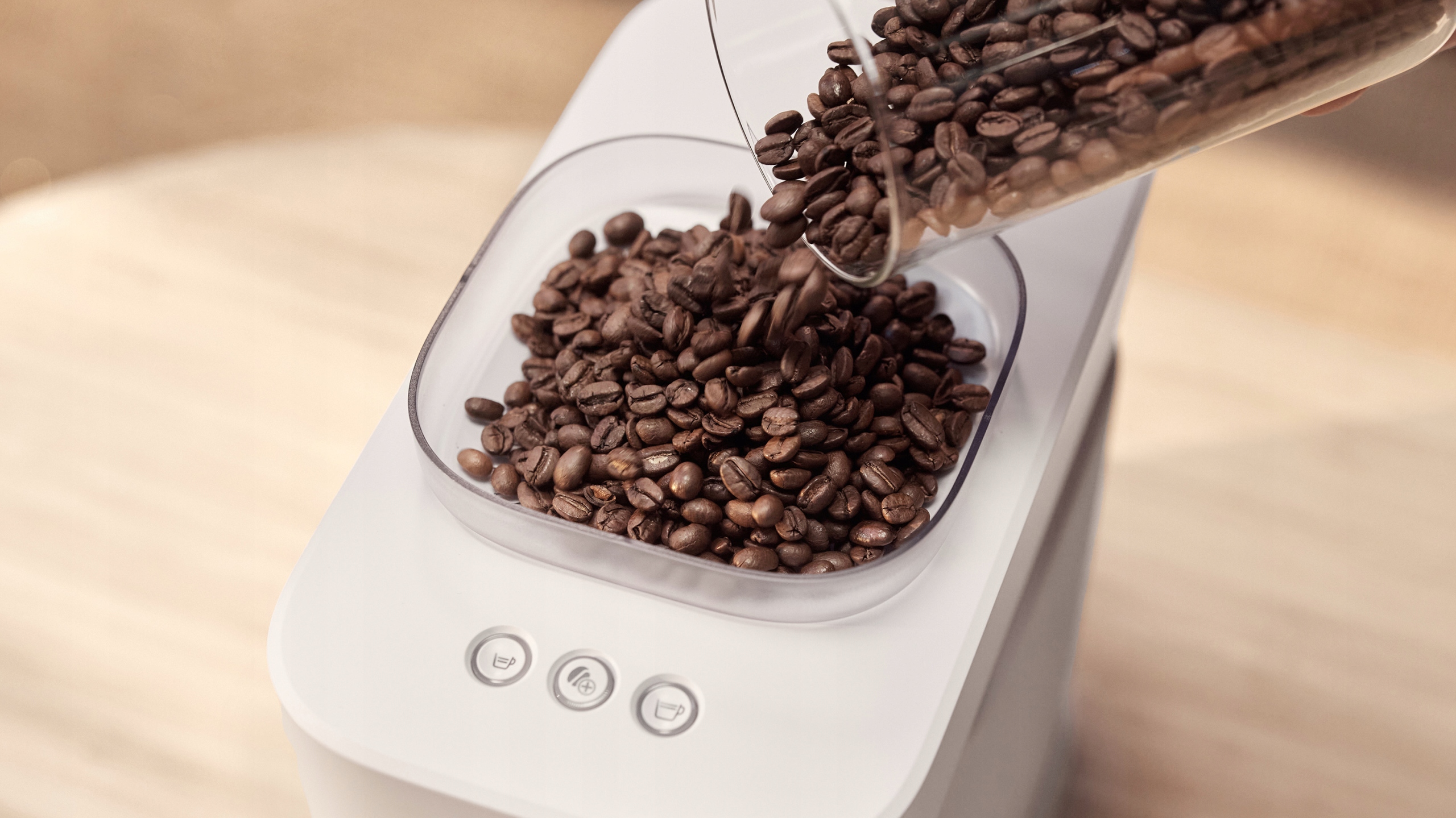 Pákový espresso kávovar s mlynčekom Philips Baristina biely BAR300/03