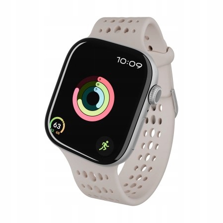 Decoded Silicone Ares O Band – silikónový remienok pre Apple Watch 40/42 mm (cl)