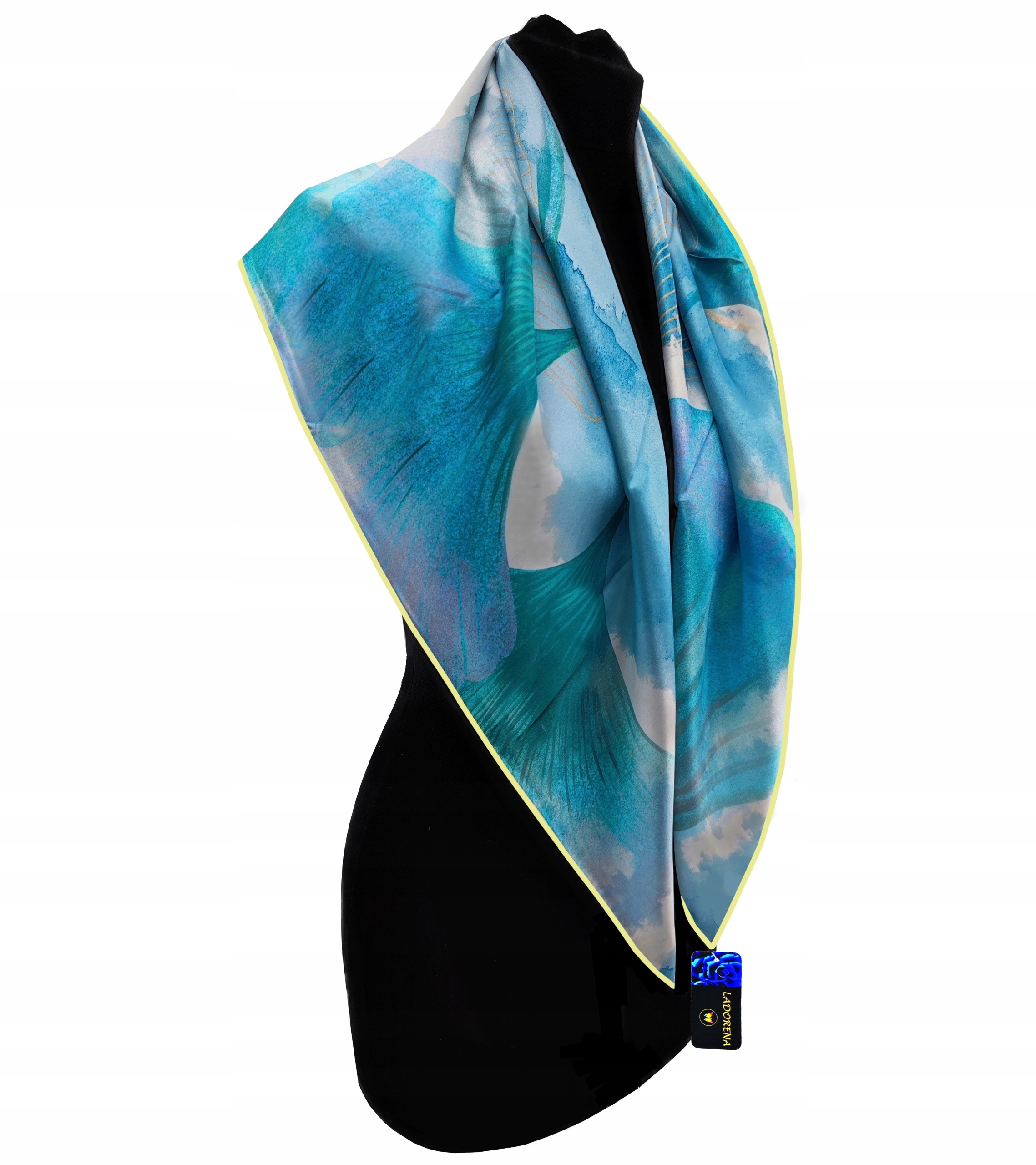 Hedvábný Šátek 100% Přírodní Morušový Hedvábí, Prémiová Kvalita+