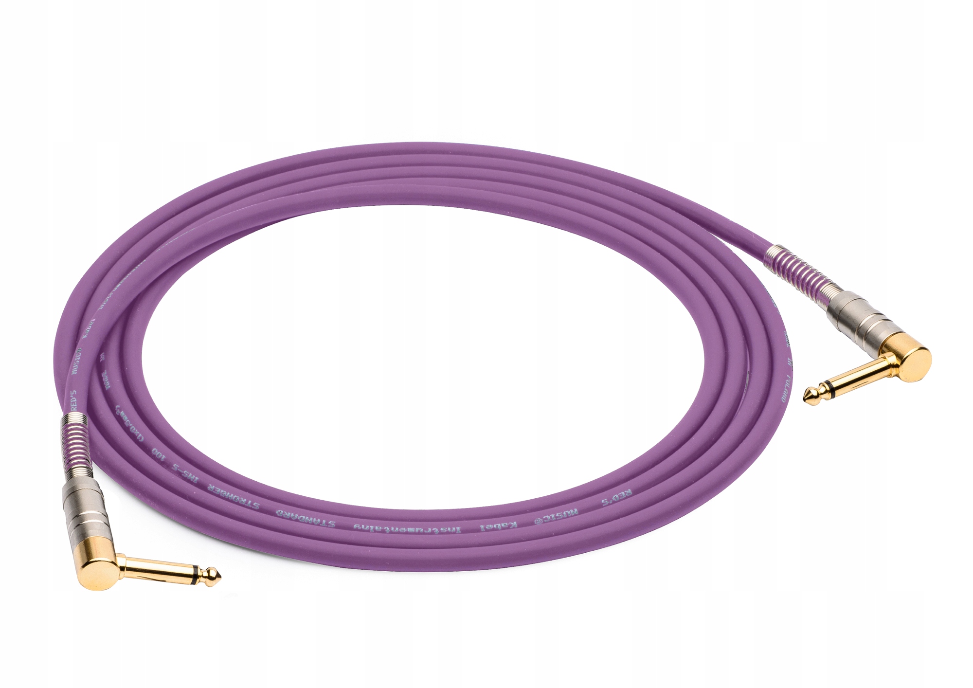 

Kabel Red's Music Jack Kątowy Stronger Purple 1,5m
