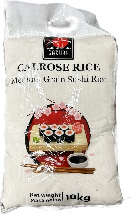 Rýže na sushi Calrose 10 kg Sakura