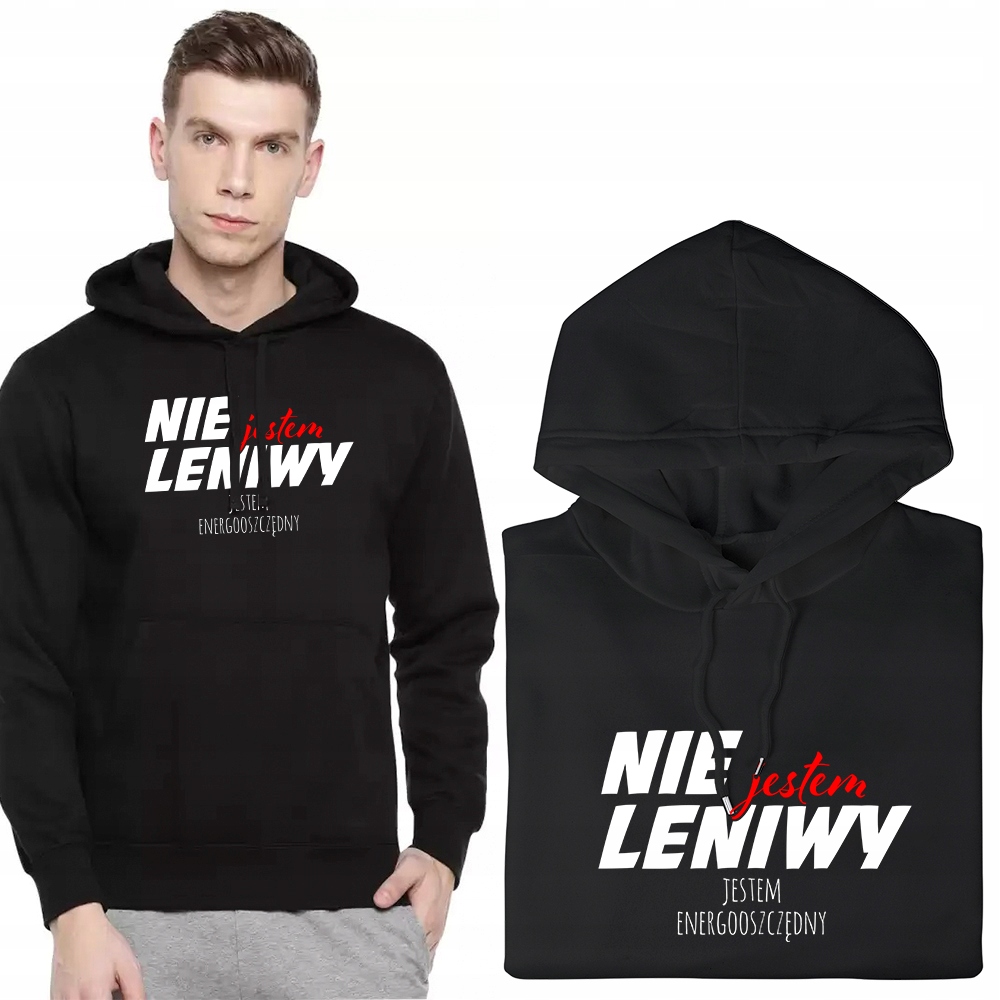 Pánská Mikina S Kapucí S Potiskem, Černá, Různé Vzory, L