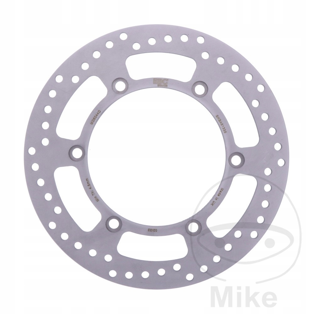 Brzdový kotúč predný Ebc MD6044D