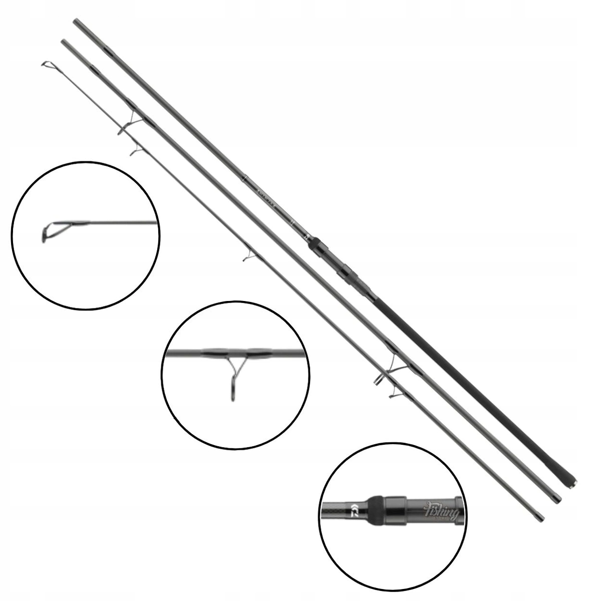 Wędka Daiwa Ninja X Carp 12ft (360cm) 3.5lb 3 sec Gratis!!