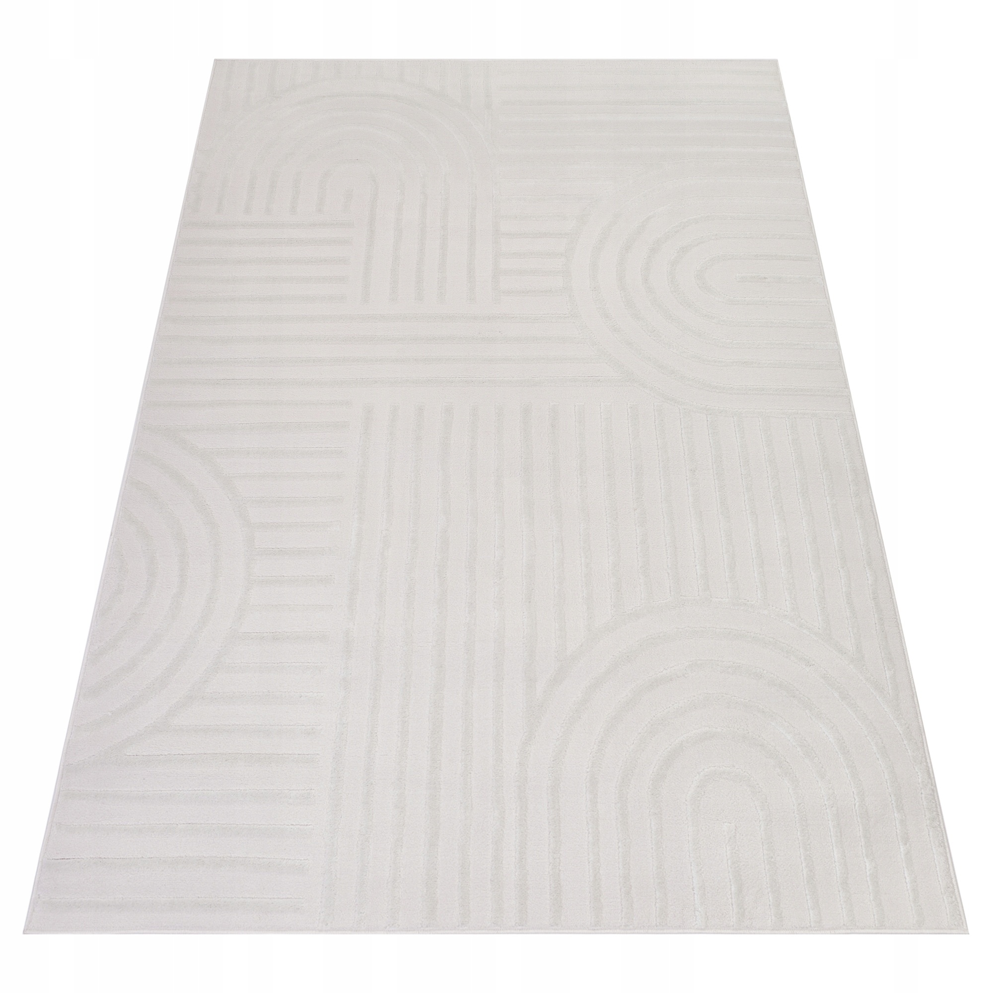 Koberec Hygge 120x170 Měkký Trojrozměrný Moderní Módní Elegantní Tlustý