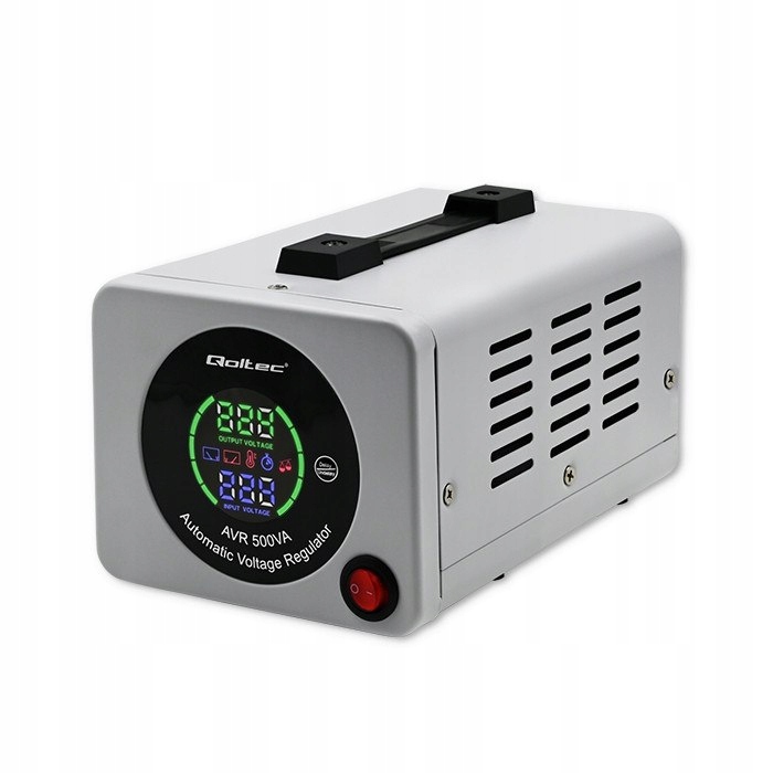 Qoltec Automatyczny stabilizator napięcia Avr 500VA