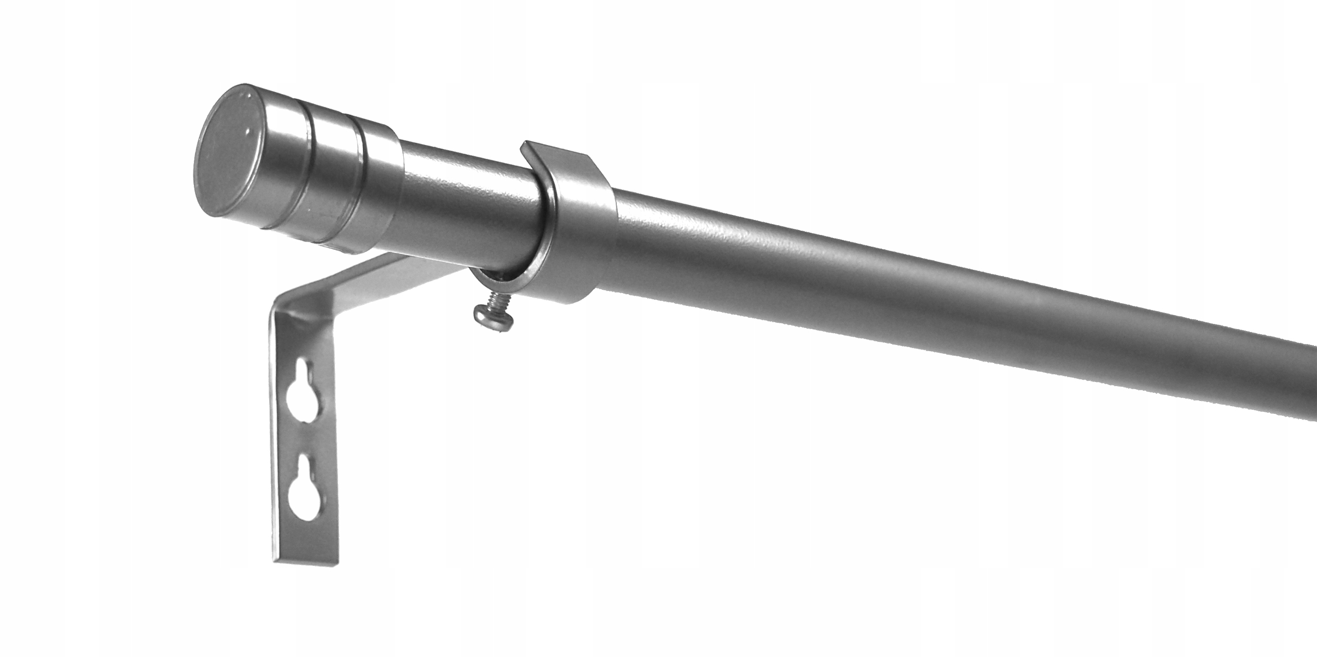 

Karnisz Srebrny Pro metal FI19 Poj 240cm bez kółek