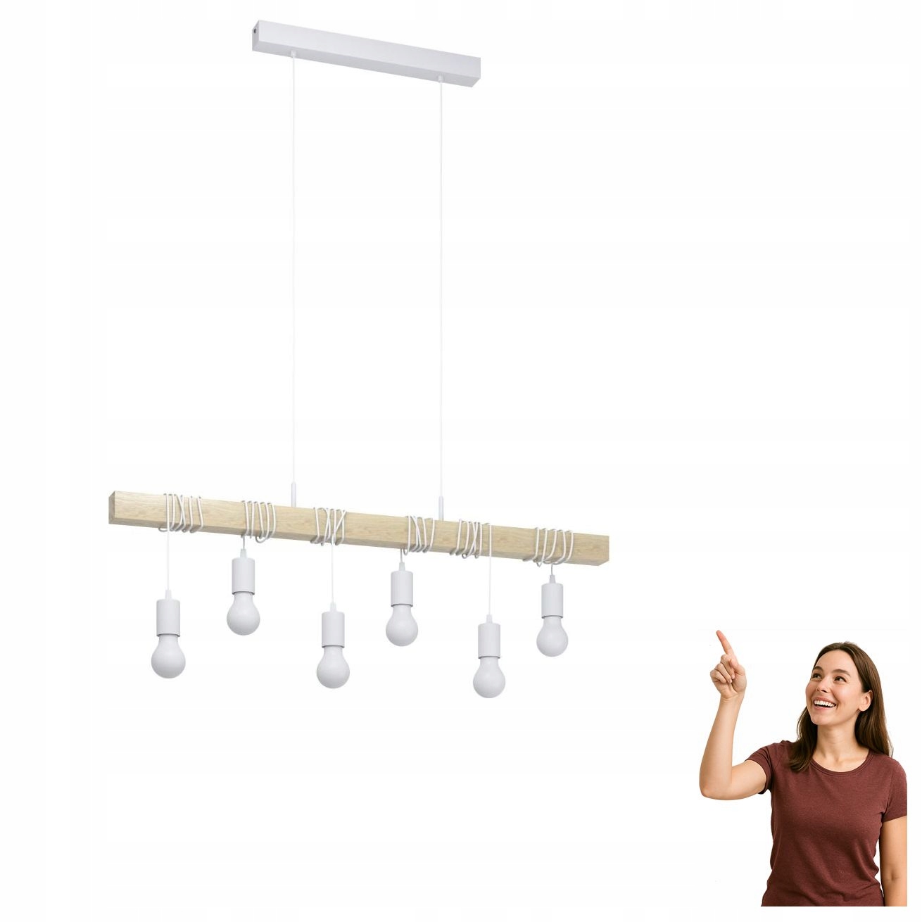 Závesná lampa Townshend 33165 Eglo